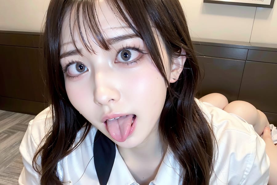Tags: 21872187
<lora:mix4:0.32>, <lora:JapaneseDollLikeness_v15:0.70>, (office wear:1.00), office, <lora:ahegao-x-v4:0.63>, ahegao face, pleasure, extremely detailed face, (photorealistic:0.90), seductive smile, double eyelids, eyelashes, pale skin, perky breasts, full body portrait, RAW, best quality, hyper realistic, tall, (long slim legs:1.03), solo, (stunningly attractive:1.18)
Negative prompt: paintings, anime, (normal quality:2.18), (worst quality:2.17)
Steps: 32, Sampler: DPM++ 2M Karras, CFG scale: 7.42, Seed: 1838624163, Size: 768x512, Model hash: fc2511737a, Model: chilloutmix_NiPrunedFp32Fix, Seed resize from: -1x-1, Denoising strength: 0.4, Version: v1.2.1, Hires upscale: 2.0, Hires steps: 64, Hires upscaler: ESRGAN_4x