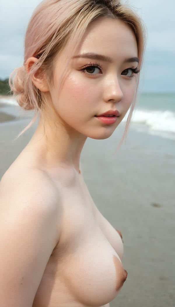 Tags: 21872187, SDXL
{"3": {"inputs": {"seed": 653961842096607, "steps": 64, "cfg": 5.24, "sampler_name": "dpmpp_2m", "scheduler": "karras", "denoise": 1.0, "model": ["27", 0], "positive": ["6", 0], "negative": ["7", 0], "latent_image": ["5", 0]}, "class_type": "KSampler"}, "4": {"inputs": {"ckpt_name": "juggernautxl.safetensors"}, "class_type": "CheckpointLoaderSimple"}, "5": {"inputs": {"width": 768, "height": 1344, "batch_size": 1}, "class_type": "EmptyLatentImage"}, "6": {"inputs": {"text": "26 year old girl, (idol:0.95), (blush:1.11), (cute:1.04), (seductive pose:0.95), (slim:1.09), (temptress:0.96), (detailed face:0.95), (seductive facial expression:1.13), (pale skin:0.99), (beautiful eyes:0.99), (double eyelids:1.01), (eyelashes:1.05), (sexy lips:1.11), (on all fours:1.14), (spreading ass cheeks:1.13), (from behind:1.04), (backboob:1.04), strolling (nude:1.02) at a beach, (natural looking skin:1.03), (film:1.00), (candid cinema:1.05), (soft lighting:1.00), (textured skin:1.03), (skin fuzz:1.06), (RAW:1.02), (detailed skin:1.04), (portra:1.05)", "clip": ["27", 1]}, "class_type": "CLIPTextEncode"}, "7": {"inputs": {"text": "(distorted:1.07), (bad hands:1.09), (worst quality:1.11), (twisted:1.11), (open mouth:1.08), (watermark:1.12), (low resolution:1.11)", "clip": ["27", 1]}, "class_type": "CLIPTextEncode"}, "8": {"inputs": {"samples": ["3", 0], "vae": ["4", 2]}, "class_type": "VAEDecode"}, "25": {"inputs": {"lora_name": "nudify_xl.safetensors", "strength_model": 0.1, "strength_clip": 0.23, "model": ["4", 0], "clip": ["4", 1]}, "class_type": "LoraLoader"}, "26": {"inputs": {"lora_name": "shirtlift_SDXL_v2.safetensors", "strength_model": 0.02, "strength_clip": 0.06, "model": ["25", 0], "clip": ["25", 1]}, "class_type": "LoraLoader"}, "27": {"inputs": {"lora_name": "PerfectEyesXL.safetensors", "strength_model": 0.19, "strength_clip": 0.14, "model": ["26", 0], "clip": ["26", 1]}, "class_type": "LoraLoader"}, "30": {"inputs": {"model_name": "4x_NMKD-Superscale-SP_178000_G.pth"}, "class_type": "UpscaleModelLoader"}, "31": {"inputs": {"upscale_model": ["30", 0], "image": ["8", 0]}, "class_type": "ImageUpscaleWithModel"}, "32": {"inputs": {"upscale_method": "lanczos", "scale_by": 0.5, "image": ["31", 0]}, "class_type": "ImageScaleBy"}, "33": {"inputs": {"pixels": ["32", 0], "vae": ["4", 2]}, "class_type": "VAEEncode"}, "34": {"inputs": {"seed": 653961842096607, "steps": 64, "cfg": 5.24, "sampler_name": "dpmpp_2m", "scheduler": "karras", "denoise": 0.3, "model": ["27", 0], "positive": ["6", 0], "negative": ["7", 0], "latent_image": ["33", 0]}, "class_type": "KSampler"}, "36": {"inputs": {"samples": ["34", 0], "vae": ["4", 2]}, "class_type": "VAEDecode"}, "39": {"inputs": {"filename_prefix": "comfyapi-1731532199902", "images": ["36", 0]}, "class_type": "SaveImage"}}