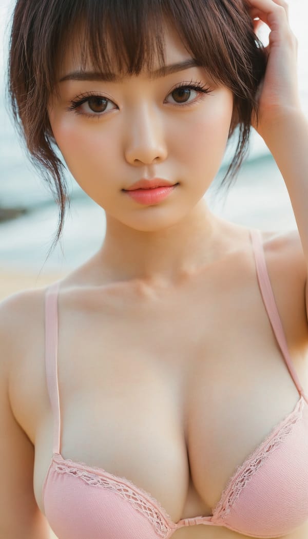 Tags: 21872187, SDXL
{"3": {"inputs": {"seed": 166384501979481, "steps": 64, "cfg": 6.51, "sampler_name": "dpmpp_2m", "scheduler": "karras", "denoise": 1.0, "model": ["27", 0], "positive": ["6", 0], "negative": ["7", 0], "latent_image": ["5", 0]}, "class_type": "KSampler"}, "4": {"inputs": {"ckpt_name": "juggernautxl.safetensors"}, "class_type": "CheckpointLoaderSimple"}, "5": {"inputs": {"width": 768, "height": 1344, "batch_size": 1}, "class_type": "EmptyLatentImage"}, "6": {"inputs": {"text": "26 year old girl, (japanese:1.11), (double eyelids:1.10), (seductive facial expression:1.14), (sexy lips:1.08), (eyelashes:1.10), (detailed face:1.13), (slim:1.01), (idol:1.07), (seductive pose:0.97), (beautiful eyes:1.00), (pale skin:0.95), (cute:1.04), (temptress:0.95), (blush:1.10), (in a seductive pose:0.99), (large perky breasts:1.02), (cleavage:1.10), (thigh gap:0.98), wearing (bikini:1.09) at a beach, (candid cinema:1.02), (textured skin:1.08), (portra:1.09), (natural looking skin:1.01), (RAW:1.07), (soft lighting:1.00), (film:1.01), (skin fuzz:1.02), (detailed skin:1.07)", "clip": ["27", 1]}, "class_type": "CLIPTextEncode"}, "7": {"inputs": {"text": "(open mouth:1.13), (distorted:1.10), (worst quality:1.05), (bad hands:1.06), (watermark:1.10), (low resolution:1.09), (twisted:1.10)", "clip": ["27", 1]}, "class_type": "CLIPTextEncode"}, "8": {"inputs": {"samples": ["3", 0], "vae": ["4", 2]}, "class_type": "VAEDecode"}, "25": {"inputs": {"lora_name": "nudify_xl.safetensors", "strength_model": 0.02, "strength_clip": 0.36, "model": ["4", 0], "clip": ["4", 1]}, "class_type": "LoraLoader"}, "26": {"inputs": {"lora_name": "shirtlift_SDXL_v2.safetensors", "strength_model": 0.02, "strength_clip": 0.13, "model": ["25", 0], "clip": ["25", 1]}, "class_type": "LoraLoader"}, "27": {"inputs": {"lora_name": "PerfectEyesXL.safetensors", "strength_model": 0.16, "strength_clip": 0.07, "model": ["26", 0], "clip": ["26", 1]}, "class_type": "LoraLoader"}, "30": {"inputs": {"model_name": "4x_NMKD-Superscale-SP_178000_G.pth"}, "class_type": "UpscaleModelLoader"}, "31": {"inputs": {"upscale_model": ["30", 0], "image": ["8", 0]}, "class_type": "ImageUpscaleWithModel"}, "32": {"inputs": {"upscale_method": "lanczos", "scale_by": 0.5, "image": ["31", 0]}, "class_type": "ImageScaleBy"}, "33": {"inputs": {"pixels": ["32", 0], "vae": ["4", 2]}, "class_type": "VAEEncode"}, "34": {"inputs": {"seed": 166384501979481, "steps": 64, "cfg": 6.51, "sampler_name": "dpmpp_2m", "scheduler": "karras", "denoise": 0.3, "model": ["27", 0], "positive": ["6", 0], "negative": ["7", 0], "latent_image": ["33", 0]}, "class_type": "KSampler"}, "36": {"inputs": {"samples": ["34", 0], "vae": ["4", 2]}, "class_type": "VAEDecode"}, "39": {"inputs": {"filename_prefix": "comfyapi-1718501297683", "images": ["36", 0]}, "class_type": "SaveImage"}}