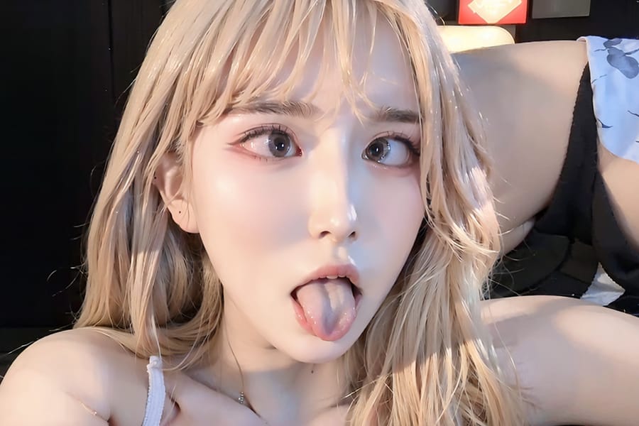 Tags: 21872187
<lora:mix4:0.67>, <lora:koreanDollLikeness:0.46>, <lora:YaeMiko_Test:0.47>, (ukrainian:0.96), (clubbing:1.11), party, club, <lora:ahegao-x-v4:0.83>, ahegao face, pleasure, extremely detailed eyes, (photorealistic:0.94), sexy lips, seductive smile, eyelashes, pale skin, perky breasts, textured skin, (long slim legs:0.94), blush, solo
Negative prompt: drawings, sketches, disfigured, (worst quality:2.01)
Steps: 32, Sampler: DPM++ 2M Karras, CFG scale: 7.11, Seed: 3261550268, Size: 768x512, Model hash: fc2511737a, Model: chilloutmix_NiPrunedFp32Fix, Seed resize from: -1x-1, Denoising strength: 0.5, Version: v1.2.1, Hires upscale: 2.0, Hires steps: 16, Hires upscaler: ESRGAN_4x