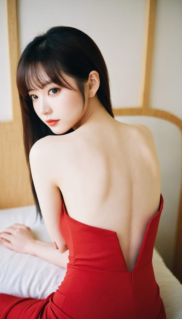 Tags: 21872187, SDXL
{"3": {"inputs": {"seed": 413670657383165, "steps": 32, "cfg": 7.07, "sampler_name": "dpmpp_2m", "scheduler": "karras", "denoise": 1.0, "model": ["27", 0], "positive": ["6", 0], "negative": ["7", 0], "latent_image": ["5", 0]}, "class_type": "KSampler"}, "4": {"inputs": {"ckpt_name": "helloworldxl.safetensors"}, "class_type": "CheckpointLoaderSimple"}, "5": {"inputs": {"width": 768, "height": 1344, "batch_size": 1}, "class_type": "EmptyLatentImage"}, "6": {"inputs": {"text": "28 year old girl, (japanese:1.03), (russian:1.09), (taiwanese:1.06), (cute:0.98), (slim:1.03), (pale skin:1.02), (beautiful eyes:1.10), (sexy lips:1.00), (temptress:1.14), (double eyelids:1.06), (seductive pose:0.98), (seductive facial expression:1.02), (idol:1.03), (blush:1.12), (eyelashes:1.01), (detailed face:1.14), (on all fours:1.06), (spreading ass cheeks:0.99), (from behind:1.06), (backboob:0.97), (wearing a low-cut red dress:1.05) at a ballroom, (candid cinema:1.05), (natural looking skin:1.06), (RAW:1.04), (skin fuzz:1.02), (portra:1.05), (textured skin:1.06), (film:1.05), (detailed skin:1.00), (soft lighting:1.06)", "clip": ["27", 1]}, "class_type": "CLIPTextEncode"}, "7": {"inputs": {"text": "(twisted:1.14), (bad hands:1.10), (worst quality:1.13), (distorted:1.12), (low resolution:1.11), (open mouth:1.06), (watermark:1.10)", "clip": ["27", 1]}, "class_type": "CLIPTextEncode"}, "8": {"inputs": {"samples": ["3", 0], "vae": ["4", 2]}, "class_type": "VAEDecode"}, "25": {"inputs": {"lora_name": "nudify_xl.safetensors", "strength_model": 0.11, "strength_clip": 0.25, "model": ["4", 0], "clip": ["4", 1]}, "class_type": "LoraLoader"}, "26": {"inputs": {"lora_name": "shirtlift_SDXL_v2.safetensors", "strength_model": 0.05, "strength_clip": 0.08, "model": ["25", 0], "clip": ["25", 1]}, "class_type": "LoraLoader"}, "27": {"inputs": {"lora_name": "PerfectEyesXL.safetensors", "strength_model": 0.0, "strength_clip": 0.18, "model": ["26", 0], "clip": ["26", 1]}, "class_type": "LoraLoader"}, "30": {"inputs": {"model_name": "4x_NMKD-Superscale-SP_178000_G.pth"}, "class_type": "UpscaleModelLoader"}, "31": {"inputs": {"upscale_model": ["30", 0], "image": ["8", 0]}, "class_type": "ImageUpscaleWithModel"}, "32": {"inputs": {"upscale_method": "lanczos", "scale_by": 0.5, "image": ["31", 0]}, "class_type": "ImageScaleBy"}, "33": {"inputs": {"pixels": ["32", 0], "vae": ["4", 2]}, "class_type": "VAEEncode"}, "34": {"inputs": {"seed": 413670657383165, "steps": 32, "cfg": 7.07, "sampler_name": "dpmpp_2m", "scheduler": "karras", "denoise": 0.3, "model": ["27", 0], "positive": ["6", 0], "negative": ["7", 0], "latent_image": ["33", 0]}, "class_type": "KSampler"}, "36": {"inputs": {"samples": ["34", 0], "vae": ["4", 2]}, "class_type": "VAEDecode"}, "39": {"inputs": {"filename_prefix": "comfyapi-1717392997288", "images": ["36", 0]}, "class_type": "SaveImage"}}