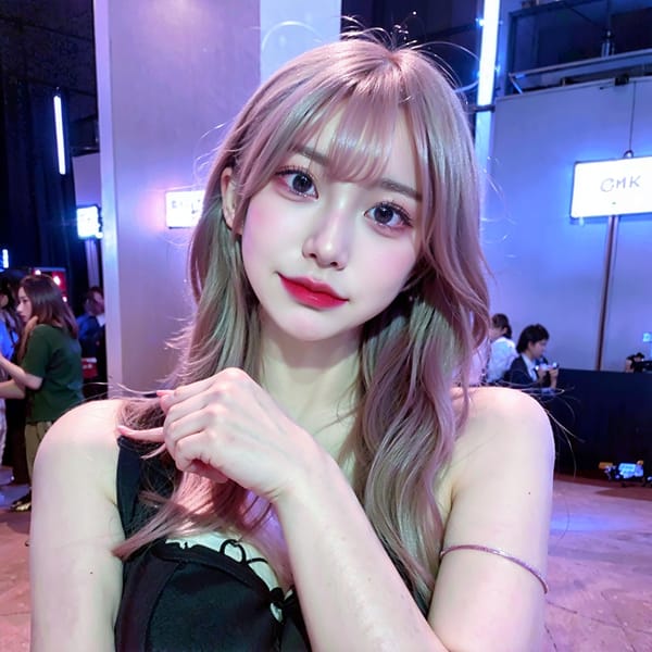 Tags: 21872187
<lora:JapaneseDollLikeness_v15:0.72>, <lora:koreanDollLikeness:0.77>, <lora:taiwanDollLikeness_v20:0.44>, <lora:YaeMiko_Test:0.40>, (ukrainian:0.96), (cosplay:1.04), cosplay exhibition, comiket, posing for camera, (seductive pose:1.18), extremely detailed eyes, cute, (photorealistic:1.05), sexy lips, seductive smile, double eyelids, eyelashes, pale skin, perky breasts, full body portrait, textured skin, 4K, RAW, hyper realistic, (long slim legs:0.91), (stunningly attractive:1.06)
Negative prompt: drawings, sketches, ugly, (worst quality:2.11)
Steps: 32, Sampler: DPM++ 2M Karras, CFG scale: 5.67, Seed: 4011023034, Size: 512x512, Model hash: fc2511737a, Model: chilloutmix_NiPrunedFp32Fix, Seed resize from: -1x-1, Denoising strength: 0.4, Version: v1.2.1, Hires upscale: 3.5, Hires steps: 32, Hires upscaler: ESRGAN_4x