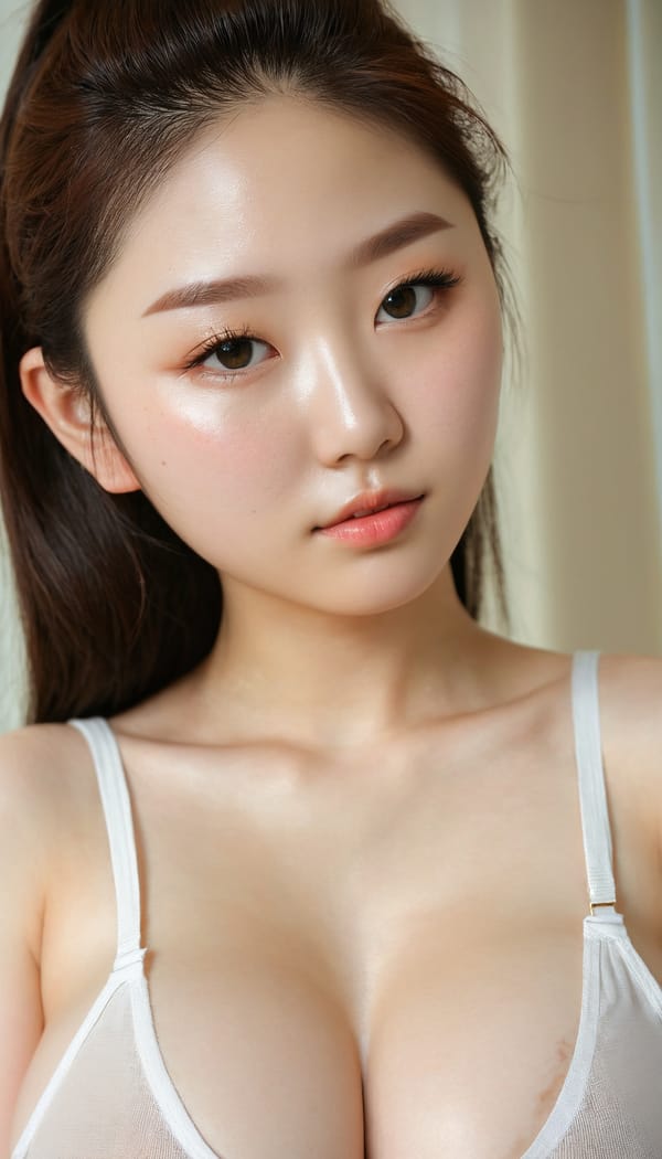 Tags: 21872187, SDXL
{"3": {"inputs": {"seed": 203211810389048, "steps": 64, "cfg": 6.77, "sampler_name": "dpmpp_2m", "scheduler": "karras", "denoise": 1.0, "model": ["27", 0], "positive": ["6", 0], "negative": ["7", 0], "latent_image": ["5", 0]}, "class_type": "KSampler"}, "4": {"inputs": {"ckpt_name": "juggernautxl.safetensors"}, "class_type": "CheckpointLoaderSimple"}, "5": {"inputs": {"width": 768, "height": 1344, "batch_size": 1}, "class_type": "EmptyLatentImage"}, "6": {"inputs": {"text": "19 year old girl, (korean:1.05), (irish:1.12), (blush:0.95), (detailed face:1.02), (seductive facial expression:0.98), (temptress:0.98), (beautiful eyes:1.03), (eyelashes:1.09), (seductive pose:1.03), (pale skin:1.04), (double eyelids:1.07), (cute:1.00), (idol:1.11), (sexy lips:1.10), (slim:1.07), (in a seductive pose:1.09), (large perky breasts:1.09), (cleavage:1.08), (thigh gap:1.13), (white tanktop:1.04), busy street, (soft lighting:1.05), (skin fuzz:1.01), (RAW:1.05), (detailed skin:1.04), (natural looking skin:1.08), (portra:1.05), (film:1.00), (candid cinema:1.07), (textured skin:1.09)", "clip": ["27", 1]}, "class_type": "CLIPTextEncode"}, "7": {"inputs": {"text": "(distorted:1.08), (bad hands:1.09), (watermark:1.10), (open mouth:1.06), (worst quality:1.10), (low resolution:1.05), (twisted:1.07)", "clip": ["27", 1]}, "class_type": "CLIPTextEncode"}, "8": {"inputs": {"samples": ["3", 0], "vae": ["4", 2]}, "class_type": "VAEDecode"}, "25": {"inputs": {"lora_name": "nudify_xl.safetensors", "strength_model": 0.31, "strength_clip": 0.11, "model": ["4", 0], "clip": ["4", 1]}, "class_type": "LoraLoader"}, "26": {"inputs": {"lora_name": "shirtlift_SDXL_v2.safetensors", "strength_model": 0.1, "strength_clip": 0.19, "model": ["25", 0], "clip": ["25", 1]}, "class_type": "LoraLoader"}, "27": {"inputs": {"lora_name": "PerfectEyesXL.safetensors", "strength_model": 0.05, "strength_clip": 0.09, "model": ["26", 0], "clip": ["26", 1]}, "class_type": "LoraLoader"}, "30": {"inputs": {"model_name": "4x_NMKD-Superscale-SP_178000_G.pth"}, "class_type": "UpscaleModelLoader"}, "31": {"inputs": {"upscale_model": ["30", 0], "image": ["8", 0]}, "class_type": "ImageUpscaleWithModel"}, "32": {"inputs": {"upscale_method": "lanczos", "scale_by": 0.5, "image": ["31", 0]}, "class_type": "ImageScaleBy"}, "33": {"inputs": {"pixels": ["32", 0], "vae": ["4", 2]}, "class_type": "VAEEncode"}, "34": {"inputs": {"seed": 203211810389048, "steps": 64, "cfg": 6.77, "sampler_name": "dpmpp_2m", "scheduler": "karras", "denoise": 0.3, "model": ["27", 0], "positive": ["6", 0], "negative": ["7", 0], "latent_image": ["33", 0]}, "class_type": "KSampler"}, "36": {"inputs": {"samples": ["34", 0], "vae": ["4", 2]}, "class_type": "VAEDecode"}, "39": {"inputs": {"filename_prefix": "comfyapi-1734895406372", "images": ["36", 0]}, "class_type": "SaveImage"}}