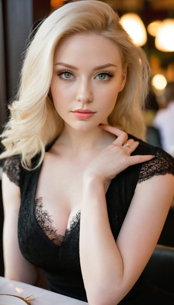 Tags: 21872187, SDXL
{"3": {"inputs": {"seed": 457106497484993, "steps": 64, "cfg": 7.33, "sampler_name": "dpmpp_2m", "scheduler": "karras", "denoise": 1.0, "model": ["27", 0], "positive": ["6", 0], "negative": ["7", 0], "latent_image": ["5", 0]}, "class_type": "KSampler"}, "4": {"inputs": {"ckpt_name": "juggernautxl.safetensors"}, "class_type": "CheckpointLoaderSimple"}, "5": {"inputs": {"width": 768, "height": 1344, "batch_size": 1}, "class_type": "EmptyLatentImage"}, "6": {"inputs": {"text": "27 year old girl, (irish:1.04), (ukrainian:0.99), (seductive facial expression:1.11), (pale skin:1.02), (eyelashes:1.04), (seductive pose:0.99), (blush:1.06), (sexy lips:0.95), (detailed face:1.10), (idol:1.06), (double eyelids:0.99), (cute:1.11), (temptress:1.08), (beautiful eyes:1.12), (slim:1.05), (in a seductive pose:1.00), (large perky breasts:0.97), (cleavage:1.14), (thigh gap:1.07), (wearing a little black dress:0.99) at a fine dining restaurant, (textured skin:1.04), (candid cinema:1.06), (RAW:1.02), (film:1.02), (soft lighting:1.06), (skin fuzz:1.03), (portra:1.01), (detailed skin:1.00), (natural looking skin:1.03)", "clip": ["27", 1]}, "class_type": "CLIPTextEncode"}, "7": {"inputs": {"text": "(worst quality:1.13), (open mouth:1.07), (watermark:1.12), (distorted:1.10), (bad hands:1.06), (twisted:1.05), (low resolution:1.06)", "clip": ["27", 1]}, "class_type": "CLIPTextEncode"}, "8": {"inputs": {"samples": ["3", 0], "vae": ["4", 2]}, "class_type": "VAEDecode"}, "25": {"inputs": {"lora_name": "nudify_xl.safetensors", "strength_model": 0.28, "strength_clip": 0.25, "model": ["4", 0], "clip": ["4", 1]}, "class_type": "LoraLoader"}, "26": {"inputs": {"lora_name": "shirtlift_SDXL_v2.safetensors", "strength_model": 0.11, "strength_clip": 0.01, "model": ["25", 0], "clip": ["25", 1]}, "class_type": "LoraLoader"}, "27": {"inputs": {"lora_name": "PerfectEyesXL.safetensors", "strength_model": 0.15, "strength_clip": 0.03, "model": ["26", 0], "clip": ["26", 1]}, "class_type": "LoraLoader"}, "30": {"inputs": {"model_name": "4x_NMKD-Superscale-SP_178000_G.pth"}, "class_type": "UpscaleModelLoader"}, "31": {"inputs": {"upscale_model": ["30", 0], "image": ["8", 0]}, "class_type": "ImageUpscaleWithModel"}, "32": {"inputs": {"upscale_method": "lanczos", "scale_by": 0.5, "image": ["31", 0]}, "class_type": "ImageScaleBy"}, "33": {"inputs": {"pixels": ["32", 0], "vae": ["4", 2]}, "class_type": "VAEEncode"}, "34": {"inputs": {"seed": 457106497484993, "steps": 64, "cfg": 7.33, "sampler_name": "dpmpp_2m", "scheduler": "karras", "denoise": 0.3, "model": ["27", 0], "positive": ["6", 0], "negative": ["7", 0], "latent_image": ["33", 0]}, "class_type": "KSampler"}, "36": {"inputs": {"samples": ["34", 0], "vae": ["4", 2]}, "class_type": "VAEDecode"}, "39": {"inputs": {"filename_prefix": "comfyapi-1732069759520", "images": ["36", 0]}, "class_type": "SaveImage"}}