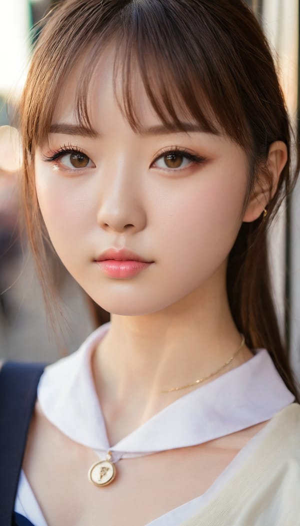 Tags: 21872187, SDXL
{"3": {"inputs": {"seed": 459950715337846, "steps": 32, "cfg": 5.6, "sampler_name": "dpmpp_2m", "scheduler": "karras", "denoise": 1.0, "model": ["27", 0], "positive": ["6", 0], "negative": ["7", 0], "latent_image": ["5", 0]}, "class_type": "KSampler"}, "4": {"inputs": {"ckpt_name": "juggernautxl.safetensors"}, "class_type": "CheckpointLoaderSimple"}, "5": {"inputs": {"width": 768, "height": 1344, "batch_size": 1}, "class_type": "EmptyLatentImage"}, "6": {"inputs": {"text": "21 year old girl, (japanese:1.09), (russian:1.01), (double eyelids:1.01), (seductive pose:0.99), (slim:1.10), (idol:0.96), (seductive facial expression:1.10), (sexy lips:1.14), (pale skin:1.13), (cute:1.13), (blush:1.10), (detailed face:1.03), (temptress:1.12), (eyelashes:1.00), (beautiful eyes:0.96), (in a seductive pose:0.95), (large perky breasts:0.99), (cleavage:1.13), (thigh gap:1.01), (school uniform:1.06), choker, busy street, (soft lighting:1.05), (textured skin:1.04), (portra:1.09), (candid cinema:1.05), (detailed skin:1.03), (natural looking skin:1.08), (skin fuzz:1.00), (film:1.07), (RAW:1.01)", "clip": ["27", 1]}, "class_type": "CLIPTextEncode"}, "7": {"inputs": {"text": "(twisted:1.07), (bad hands:1.07), (watermark:1.11), (worst quality:1.09), (open mouth:1.11), (distorted:1.05), (low resolution:1.10)", "clip": ["27", 1]}, "class_type": "CLIPTextEncode"}, "8": {"inputs": {"samples": ["3", 0], "vae": ["4", 2]}, "class_type": "VAEDecode"}, "25": {"inputs": {"lora_name": "nudify_xl.safetensors", "strength_model": 0.27, "strength_clip": 0.39, "model": ["4", 0], "clip": ["4", 1]}, "class_type": "LoraLoader"}, "26": {"inputs": {"lora_name": "shirtlift_SDXL_v2.safetensors", "strength_model": 0.19, "strength_clip": 0.04, "model": ["25", 0], "clip": ["25", 1]}, "class_type": "LoraLoader"}, "27": {"inputs": {"lora_name": "PerfectEyesXL.safetensors", "strength_model": 0.07, "strength_clip": 0.12, "model": ["26", 0], "clip": ["26", 1]}, "class_type": "LoraLoader"}, "30": {"inputs": {"model_name": "4x_NMKD-Superscale-SP_178000_G.pth"}, "class_type": "UpscaleModelLoader"}, "31": {"inputs": {"upscale_model": ["30", 0], "image": ["8", 0]}, "class_type": "ImageUpscaleWithModel"}, "32": {"inputs": {"upscale_method": "lanczos", "scale_by": 0.5, "image": ["31", 0]}, "class_type": "ImageScaleBy"}, "33": {"inputs": {"pixels": ["32", 0], "vae": ["4", 2]}, "class_type": "VAEEncode"}, "34": {"inputs": {"seed": 459950715337846, "steps": 32, "cfg": 5.6, "sampler_name": "dpmpp_2m", "scheduler": "karras", "denoise": 0.3, "model": ["27", 0], "positive": ["6", 0], "negative": ["7", 0], "latent_image": ["33", 0]}, "class_type": "KSampler"}, "36": {"inputs": {"samples": ["34", 0], "vae": ["4", 2]}, "class_type": "VAEDecode"}, "39": {"inputs": {"filename_prefix": "comfyapi-1714961611633", "images": ["36", 0]}, "class_type": "SaveImage"}}