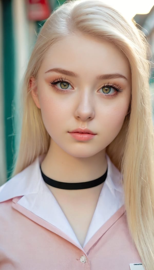 Tags: 21872187, SDXL
{"3": {"inputs": {"seed": 330492817916681, "steps": 64, "cfg": 6.01, "sampler_name": "dpmpp_2m", "scheduler": "karras", "denoise": 1.0, "model": ["27", 0], "positive": ["6", 0], "negative": ["7", 0], "latent_image": ["5", 0]}, "class_type": "KSampler"}, "4": {"inputs": {"ckpt_name": "juggernautxl.safetensors"}, "class_type": "CheckpointLoaderSimple"}, "5": {"inputs": {"width": 768, "height": 1344, "batch_size": 1}, "class_type": "EmptyLatentImage"}, "6": {"inputs": {"text": "18 year old girl, (ukrainian:1.01), (irish:1.13), (seductive facial expression:1.12), (pale skin:1.02), (idol:1.11), (detailed face:0.99), (eyelashes:1.08), (double eyelids:0.99), (slim:0.98), (seductive pose:0.97), (beautiful eyes:0.99), (temptress:1.01), (blush:1.12), (cute:0.95), (sexy lips:1.13), (in a seductive pose:1.04), (large perky breasts:1.06), (cleavage:0.95), (thigh gap:1.03), (school uniform:1.02), choker, busy street, (soft lighting:1.09), (textured skin:1.01), (portra:1.01), (candid cinema:1.09), (skin fuzz:1.06), (detailed skin:1.06), (RAW:1.09), (natural looking skin:1.04), (film:1.08)", "clip": ["27", 1]}, "class_type": "CLIPTextEncode"}, "7": {"inputs": {"text": "(twisted:1.09), (worst quality:1.06), (bad hands:1.11), (distorted:1.05), (low resolution:1.12), (watermark:1.13), (open mouth:1.13)", "clip": ["27", 1]}, "class_type": "CLIPTextEncode"}, "8": {"inputs": {"samples": ["3", 0], "vae": ["4", 2]}, "class_type": "VAEDecode"}, "25": {"inputs": {"lora_name": "nudify_xl.safetensors", "strength_model": 0.29, "strength_clip": 0.11, "model": ["4", 0], "clip": ["4", 1]}, "class_type": "LoraLoader"}, "26": {"inputs": {"lora_name": "shirtlift_SDXL_v2.safetensors", "strength_model": 0.09, "strength_clip": 0.05, "model": ["25", 0], "clip": ["25", 1]}, "class_type": "LoraLoader"}, "27": {"inputs": {"lora_name": "PerfectEyesXL.safetensors", "strength_model": 0.18, "strength_clip": 0.08, "model": ["26", 0], "clip": ["26", 1]}, "class_type": "LoraLoader"}, "30": {"inputs": {"model_name": "4x_NMKD-Superscale-SP_178000_G.pth"}, "class_type": "UpscaleModelLoader"}, "31": {"inputs": {"upscale_model": ["30", 0], "image": ["8", 0]}, "class_type": "ImageUpscaleWithModel"}, "32": {"inputs": {"upscale_method": "lanczos", "scale_by": 0.5, "image": ["31", 0]}, "class_type": "ImageScaleBy"}, "33": {"inputs": {"pixels": ["32", 0], "vae": ["4", 2]}, "class_type": "VAEEncode"}, "34": {"inputs": {"seed": 330492817916681, "steps": 64, "cfg": 6.01, "sampler_name": "dpmpp_2m", "scheduler": "karras", "denoise": 0.3, "model": ["27", 0], "positive": ["6", 0], "negative": ["7", 0], "latent_image": ["33", 0]}, "class_type": "KSampler"}, "36": {"inputs": {"samples": ["34", 0], "vae": ["4", 2]}, "class_type": "VAEDecode"}, "39": {"inputs": {"filename_prefix": "comfyapi-1726507213601", "images": ["36", 0]}, "class_type": "SaveImage"}}