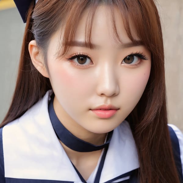 Tags: 21872187, SDXL
{"3": {"inputs": {"seed": 298952637363779, "steps": 32, "cfg": 6.21, "sampler_name": "dpmpp_2m", "scheduler": "karras", "denoise": 1.0, "model": ["27", 0], "positive": ["6", 0], "negative": ["7", 0], "latent_image": ["5", 0]}, "class_type": "KSampler"}, "4": {"inputs": {"ckpt_name": "juggernautxl.safetensors"}, "class_type": "CheckpointLoaderSimple"}, "5": {"inputs": {"width": 1024, "height": 1024, "batch_size": 1}, "class_type": "EmptyLatentImage"}, "6": {"inputs": {"text": "26 year old girl, (korean:1.07), (eyelashes:1.02), (cute:1.06), (blush:1.14), (double eyelids:0.99), (idol:1.14), (slim:1.06), (temptress:1.02), (seductive pose:1.02), (seductive facial expression:1.04), (pale skin:1.12), (beautiful eyes:1.11), (sexy lips:1.10), (in a seductive pose:1.00), (large perky breasts:1.00), (cleavage:1.01), (thigh gap:1.02), (school uniform:1.12), choker, busy street, (candid cinema:1.03), (portra:1.08), (skin fuzz:1.03), (natural looking skin:1.07), (RAW:1.05), (soft lighting:1.07), (detailed skin:1.09), (textured skin:1.06)", "clip": ["27", 1]}, "class_type": "CLIPTextEncode"}, "7": {"inputs": {"text": "(distorted:1.08), (open mouth:1.06), (low resolution:1.11), (worst quality:1.13), (bad hands:1.05), (watermark:1.07), (twisted:1.10)", "clip": ["27", 1]}, "class_type": "CLIPTextEncode"}, "8": {"inputs": {"samples": ["3", 0], "vae": ["4", 2]}, "class_type": "VAEDecode"}, "25": {"inputs": {"lora_name": "nudify_xl.safetensors", "strength_model": 0.28, "strength_clip": 0.05, "model": ["4", 0], "clip": ["4", 1]}, "class_type": "LoraLoader"}, "26": {"inputs": {"lora_name": "shirtlift_SDXL_v2.safetensors", "strength_model": 0.04, "strength_clip": 0.19, "model": ["25", 0], "clip": ["25", 1]}, "class_type": "LoraLoader"}, "27": {"inputs": {"lora_name": "PerfectEyesXL.safetensors", "strength_model": 0.03, "strength_clip": 0.17, "model": ["26", 0], "clip": ["26", 1]}, "class_type": "LoraLoader"}, "30": {"inputs": {"model_name": "4x_NMKD-Superscale-SP_178000_G.pth"}, "class_type": "UpscaleModelLoader"}, "31": {"inputs": {"upscale_model": ["30", 0], "image": ["8", 0]}, "class_type": "ImageUpscaleWithModel"}, "32": {"inputs": {"upscale_method": "lanczos", "scale_by": 0.5, "image": ["31", 0]}, "class_type": "ImageScaleBy"}, "33": {"inputs": {"pixels": ["32", 0], "vae": ["4", 2]}, "class_type": "VAEEncode"}, "34": {"inputs": {"seed": 298952637363779, "steps": 32, "cfg": 6.21, "sampler_name": "dpmpp_2m", "scheduler": "karras", "denoise": 0.3, "model": ["27", 0], "positive": ["6", 0], "negative": ["7", 0], "latent_image": ["33", 0]}, "class_type": "KSampler"}, "36": {"inputs": {"samples": ["34", 0], "vae": ["4", 2]}, "class_type": "VAEDecode"}, "39": {"inputs": {"filename_prefix": "comfyapi-1716401953432", "images": ["36", 0]}, "class_type": "SaveImage"}}