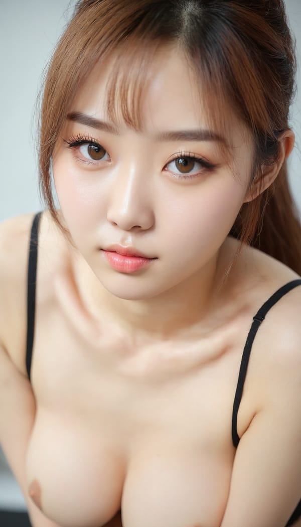 Tags: 21872187, SDXL
{"3": {"inputs": {"seed": 776418785488026, "steps": 64, "cfg": 6.57, "sampler_name": "dpmpp_2m", "scheduler": "karras", "denoise": 1.0, "model": ["27", 0], "positive": ["6", 0], "negative": ["7", 0], "latent_image": ["5", 0]}, "class_type": "KSampler"}, "4": {"inputs": {"ckpt_name": "juggernautxl.safetensors"}, "class_type": "CheckpointLoaderSimple"}, "5": {"inputs": {"width": 768, "height": 1344, "batch_size": 1}, "class_type": "EmptyLatentImage"}, "6": {"inputs": {"text": "22 year old girl, (russian:0.98), (korean:1.10), (chinese:1.14), (double eyelids:1.04), (seductive facial expression:1.07), (slim:1.09), (blush:1.03), (idol:1.12), (beautiful eyes:1.01), (detailed face:0.99), (cute:1.00), (pale skin:0.95), (temptress:0.96), (sexy lips:0.95), (seductive pose:1.01), (eyelashes:1.04), (in a seductive pose:1.02), (large perky breasts:0.96), (cleavage:1.07), (thigh gap:1.07), (an office lady:0.96), (film:1.05), (candid cinema:1.09), (portra:1.06), (RAW:1.07), (natural looking skin:1.01), (soft lighting:1.06), (textured skin:1.01), (skin fuzz:1.04), (detailed skin:1.01)", "clip": ["27", 1]}, "class_type": "CLIPTextEncode"}, "7": {"inputs": {"text": "(worst quality:1.07), (twisted:1.11), (distorted:1.14), (watermark:1.08), (low resolution:1.13), (bad hands:1.11), (open mouth:1.07)", "clip": ["27", 1]}, "class_type": "CLIPTextEncode"}, "8": {"inputs": {"samples": ["3", 0], "vae": ["4", 2]}, "class_type": "VAEDecode"}, "25": {"inputs": {"lora_name": "nudify_xl.safetensors", "strength_model": 0.0, "strength_clip": 0.12, "model": ["4", 0], "clip": ["4", 1]}, "class_type": "LoraLoader"}, "26": {"inputs": {"lora_name": "shirtlift_SDXL_v2.safetensors", "strength_model": 0.06, "strength_clip": 0.03, "model": ["25", 0], "clip": ["25", 1]}, "class_type": "LoraLoader"}, "27": {"inputs": {"lora_name": "PerfectEyesXL.safetensors", "strength_model": 0.18, "strength_clip": 0.03, "model": ["26", 0], "clip": ["26", 1]}, "class_type": "LoraLoader"}, "30": {"inputs": {"model_name": "4x_NMKD-Superscale-SP_178000_G.pth"}, "class_type": "UpscaleModelLoader"}, "31": {"inputs": {"upscale_model": ["30", 0], "image": ["8", 0]}, "class_type": "ImageUpscaleWithModel"}, "32": {"inputs": {"upscale_method": "lanczos", "scale_by": 0.5, "image": ["31", 0]}, "class_type": "ImageScaleBy"}, "33": {"inputs": {"pixels": ["32", 0], "vae": ["4", 2]}, "class_type": "VAEEncode"}, "34": {"inputs": {"seed": 776418785488026, "steps": 64, "cfg": 6.57, "sampler_name": "dpmpp_2m", "scheduler": "karras", "denoise": 0.3, "model": ["27", 0], "positive": ["6", 0], "negative": ["7", 0], "latent_image": ["33", 0]}, "class_type": "KSampler"}, "36": {"inputs": {"samples": ["34", 0], "vae": ["4", 2]}, "class_type": "VAEDecode"}, "39": {"inputs": {"filename_prefix": "comfyapi-1716366380775", "images": ["36", 0]}, "class_type": "SaveImage"}}