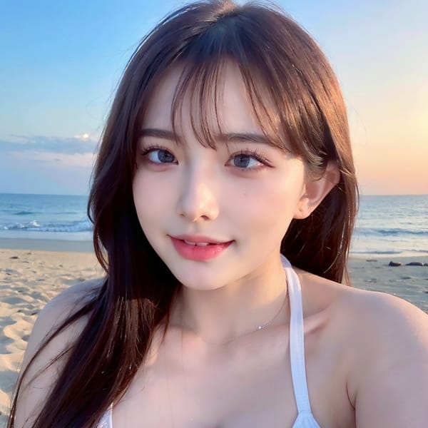 Tags: 21872187
<lora:mix4:0.36>, <lora:koreanDollLikeness:0.70>, <lora:taiwanDollLikeness_v20:0.23>, (russian:0.97), (ukrainian:1.05), beach, (bikini:1.13), <lora:ahegao-x-v4:0.54>, ahegao face, pleasure, extremely detailed face, cute, (photorealistic:0.93), seductive smile, double eyelids, eyelashes, perky breasts, full body portrait, textured skin, RAW, sharp, (thigh gap:0.97), blush, delicate and beautiful girl, 1girl, solo, (stunningly attractive:1.07), (dramatic:0.96)
Negative prompt: sketches, paintings, black and white, fat, (worst quality:2.02)
Steps: 32, Sampler: DPM++ 2M Karras, CFG scale: 6.26, Seed: 3014223233, Size: 512x512, Model hash: fc2511737a, Model: chilloutmix_NiPrunedFp32Fix, Seed resize from: -1x-1, Denoising strength: 0.35, Version: v1.2.1, Hires upscale: 2.5, Hires steps: 16, Hires upscaler: ESRGAN_4x