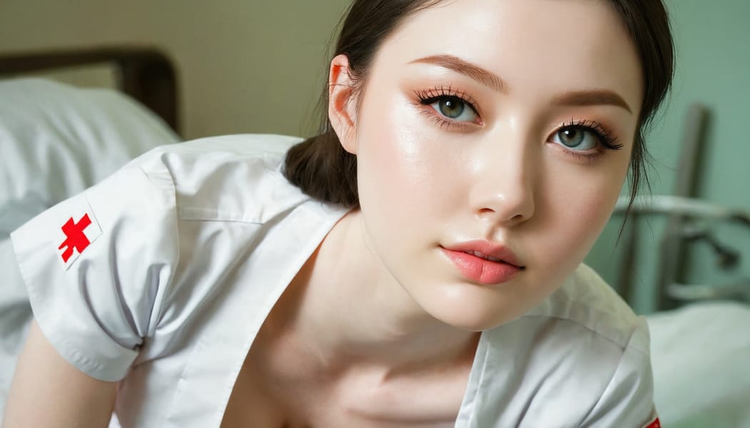 Tags: 21872187, SDXL
{"3": {"inputs": {"seed": 952638995251203, "steps": 64, "cfg": 6.2, "sampler_name": "dpmpp_2m", "scheduler": "karras", "denoise": 1.0, "model": ["27", 0], "positive": ["6", 0], "negative": ["7", 0], "latent_image": ["5", 0]}, "class_type": "KSampler"}, "4": {"inputs": {"ckpt_name": "juggernautxl.safetensors"}, "class_type": "CheckpointLoaderSimple"}, "5": {"inputs": {"width": 1344, "height": 768, "batch_size": 1}, "class_type": "EmptyLatentImage"}, "6": {"inputs": {"text": "25 year old girl, (pale skin:0.95), (double eyelids:1.11), (blush:1.00), (sexy lips:0.99), (seductive pose:1.14), (seductive facial expression:1.13), (cute:0.95), (beautiful eyes:1.00), (temptress:0.96), (eyelashes:1.11), (slim:1.09), (detailed face:1.10), (on all fours:1.12), (spreading ass cheeks:1.02), (from behind:1.00), (backboob:1.14), (nurse in uniform:1.09) working in a hospital ward, (portra:1.01), (skin fuzz:1.06), (natural looking skin:1.03), (textured skin:1.06), (detailed skin:1.06), (soft lighting:1.03), (film:1.07), (candid cinema:1.02), (RAW:1.02)", "clip": ["27", 1]}, "class_type": "CLIPTextEncode"}, "7": {"inputs": {"text": "(bad hands:1.06), (watermark:1.14), (worst quality:1.06), (distorted:1.05), (twisted:1.07), (low resolution:1.14), (open mouth:1.12)", "clip": ["27", 1]}, "class_type": "CLIPTextEncode"}, "8": {"inputs": {"samples": ["3", 0], "vae": ["4", 2]}, "class_type": "VAEDecode"}, "25": {"inputs": {"lora_name": "nudify_xl.safetensors", "strength_model": 0.03, "strength_clip": 0.29, "model": ["4", 0], "clip": ["4", 1]}, "class_type": "LoraLoader"}, "26": {"inputs": {"lora_name": "shirtlift_SDXL_v2.safetensors", "strength_model": 0.08, "strength_clip": 0.18, "model": ["25", 0], "clip": ["25", 1]}, "class_type": "LoraLoader"}, "27": {"inputs": {"lora_name": "PerfectEyesXL.safetensors", "strength_model": 0.11, "strength_clip": 0.04, "model": ["26", 0], "clip": ["26", 1]}, "class_type": "LoraLoader"}, "30": {"inputs": {"model_name": "4x_NMKD-Superscale-SP_178000_G.pth"}, "class_type": "UpscaleModelLoader"}, "31": {"inputs": {"upscale_model": ["30", 0], "image": ["8", 0]}, "class_type": "ImageUpscaleWithModel"}, "32": {"inputs": {"upscale_method": "lanczos", "scale_by": 0.5, "image": ["31", 0]}, "class_type": "ImageScaleBy"}, "33": {"inputs": {"pixels": ["32", 0], "vae": ["4", 2]}, "class_type": "VAEEncode"}, "34": {"inputs": {"seed": 952638995251203, "steps": 64, "cfg": 6.2, "sampler_name": "dpmpp_2m", "scheduler": "karras", "denoise": 0.3, "model": ["27", 0], "positive": ["6", 0], "negative": ["7", 0], "latent_image": ["33", 0]}, "class_type": "KSampler"}, "36": {"inputs": {"samples": ["34", 0], "vae": ["4", 2]}, "class_type": "VAEDecode"}, "39": {"inputs": {"filename_prefix": "comfyapi-1714036518050", "images": ["36", 0]}, "class_type": "SaveImage"}}