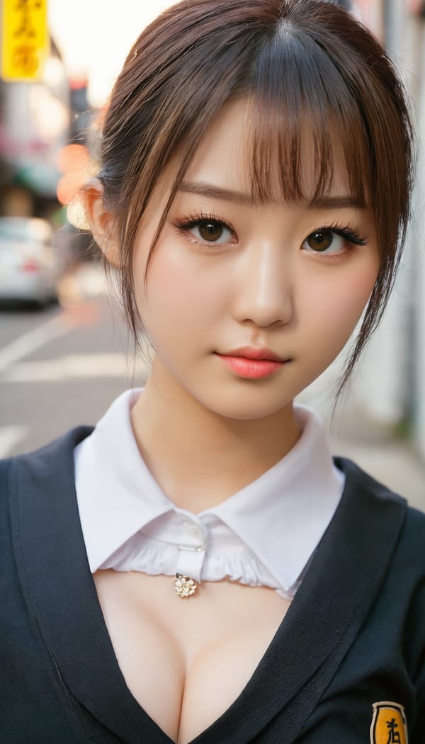 Tags: 21872187, SDXL
{"3": {"inputs": {"seed": 403888926232686, "steps": 64, "cfg": 5.7, "sampler_name": "dpmpp_2m", "scheduler": "karras", "denoise": 1.0, "model": ["27", 0], "positive": ["6", 0], "negative": ["7", 0], "latent_image": ["5", 0]}, "class_type": "KSampler"}, "4": {"inputs": {"ckpt_name": "juggernautxl.safetensors"}, "class_type": "CheckpointLoaderSimple"}, "5": {"inputs": {"width": 768, "height": 1344, "batch_size": 1}, "class_type": "EmptyLatentImage"}, "6": {"inputs": {"text": "23 year old girl, (japanese:0.96), (double eyelids:1.10), (cute:1.11), (detailed face:1.00), (seductive pose:1.04), (eyelashes:1.05), (pale skin:1.01), (beautiful eyes:1.02), (seductive facial expression:1.13), (sexy lips:1.02), (blush:1.14), (idol:1.04), (temptress:1.04), (slim:1.00), (on all fours:1.05), (spreading ass cheeks:1.13), (from behind:1.07), (backboob:1.14), (school uniform:1.11), choker, busy street, (textured skin:1.01), (detailed skin:1.04), (portra:1.05), (film:1.08), (natural looking skin:1.08), (candid cinema:1.05), (RAW:1.06), (soft lighting:1.02)", "clip": ["27", 1]}, "class_type": "CLIPTextEncode"}, "7": {"inputs": {"text": "(open mouth:1.11), (bad hands:1.13), (distorted:1.08), (low resolution:1.12), (worst quality:1.11), (watermark:1.13), (twisted:1.07)", "clip": ["27", 1]}, "class_type": "CLIPTextEncode"}, "8": {"inputs": {"samples": ["3", 0], "vae": ["4", 2]}, "class_type": "VAEDecode"}, "25": {"inputs": {"lora_name": "nudify_xl.safetensors", "strength_model": 0.37, "strength_clip": 0.19, "model": ["4", 0], "clip": ["4", 1]}, "class_type": "LoraLoader"}, "26": {"inputs": {"lora_name": "shirtlift_SDXL_v2.safetensors", "strength_model": 0.03, "strength_clip": 0.03, "model": ["25", 0], "clip": ["25", 1]}, "class_type": "LoraLoader"}, "27": {"inputs": {"lora_name": "PerfectEyesXL.safetensors", "strength_model": 0.16, "strength_clip": 0.14, "model": ["26", 0], "clip": ["26", 1]}, "class_type": "LoraLoader"}, "30": {"inputs": {"model_name": "4x_NMKD-Superscale-SP_178000_G.pth"}, "class_type": "UpscaleModelLoader"}, "31": {"inputs": {"upscale_model": ["30", 0], "image": ["8", 0]}, "class_type": "ImageUpscaleWithModel"}, "32": {"inputs": {"upscale_method": "lanczos", "scale_by": 0.5, "image": ["31", 0]}, "class_type": "ImageScaleBy"}, "33": {"inputs": {"pixels": ["32", 0], "vae": ["4", 2]}, "class_type": "VAEEncode"}, "34": {"inputs": {"seed": 403888926232686, "steps": 64, "cfg": 5.7, "sampler_name": "dpmpp_2m", "scheduler": "karras", "denoise": 0.3, "model": ["27", 0], "positive": ["6", 0], "negative": ["7", 0], "latent_image": ["33", 0]}, "class_type": "KSampler"}, "36": {"inputs": {"samples": ["34", 0], "vae": ["4", 2]}, "class_type": "VAEDecode"}, "39": {"inputs": {"filename_prefix": "comfyapi-1733634674770", "images": ["36", 0]}, "class_type": "SaveImage"}}