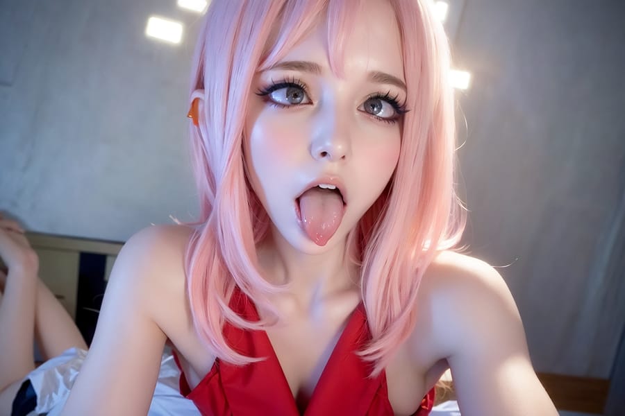 Tags: 21872187
<lora:YaeMiko_Test:0.55>, (ukrainian:1.06), (nurse outfit:0.98), hospital ward, <lora:ahegao-x-v4:0.68>, ahegao face, pleasure, extremely detailed eyes, extremely detailed face, cute, (photorealistic:1.16), seductive smile, double eyelids, eyelashes, pale skin, perky breasts, full body portrait, 4K, best quality, (long slim legs:1.02), (thigh gap:1.04), 1girl, solo, (stunningly attractive:1.16), (dramatic:1.15)
Negative prompt: drawings, sketches, black and white, ugly, fat, (worst quality:2.20)
Steps: 32, Sampler: DPM++ 2M Karras, CFG scale: 5.05, Seed: 1631220691, Size: 768x512, Model hash: fc2511737a, Model: chilloutmix_NiPrunedFp32Fix, Seed resize from: -1x-1, Denoising strength: 0.45, Version: v1.2.1, Hires upscale: 2.0, Hires steps: 16, Hires upscaler: ESRGAN_4x