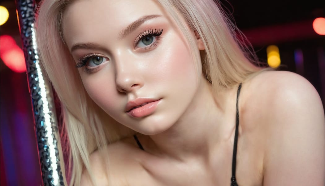 Tags: 21872187, SDXL
{"3": {"inputs": {"seed": 423720583283189, "steps": 64, "cfg": 6.85, "sampler_name": "dpmpp_2m", "scheduler": "karras", "denoise": 1.0, "model": ["27", 0], "positive": ["6", 0], "negative": ["7", 0], "latent_image": ["5", 0]}, "class_type": "KSampler"}, "4": {"inputs": {"ckpt_name": "juggernautxl.safetensors"}, "class_type": "CheckpointLoaderSimple"}, "5": {"inputs": {"width": 1344, "height": 768, "batch_size": 1}, "class_type": "EmptyLatentImage"}, "6": {"inputs": {"text": "19 year old girl, (russian:1.00), (irish:1.05), (seductive facial expression:1.04), (sexy lips:1.08), (slim:1.05), (pale skin:1.03), (seductive pose:1.06), (blush:1.13), (eyelashes:1.14), (temptress:1.04), (cute:0.99), (double eyelids:0.97), (detailed face:1.05), (in a seductive pose:0.96), (large perky breasts:0.97), (cleavage:0.99), (thigh gap:1.06), (a pole dancer:1.10) at a night club, (skin fuzz:1.01), (RAW:1.09), (textured skin:1.03), (film:1.07), (detailed skin:1.09), (soft lighting:1.01), (portra:1.09), (natural looking skin:1.07), (candid cinema:1.04)", "clip": ["27", 1]}, "class_type": "CLIPTextEncode"}, "7": {"inputs": {"text": "(twisted:1.07), (open mouth:1.06), (watermark:1.10), (distorted:1.07), (bad hands:1.08), (low resolution:1.10), (worst quality:1.13)", "clip": ["27", 1]}, "class_type": "CLIPTextEncode"}, "8": {"inputs": {"samples": ["3", 0], "vae": ["4", 2]}, "class_type": "VAEDecode"}, "25": {"inputs": {"lora_name": "nudify_xl.safetensors", "strength_model": 0.0, "strength_clip": 0.18, "model": ["4", 0], "clip": ["4", 1]}, "class_type": "LoraLoader"}, "26": {"inputs": {"lora_name": "shirtlift_SDXL_v2.safetensors", "strength_model": 0.16, "strength_clip": 0.04, "model": ["25", 0], "clip": ["25", 1]}, "class_type": "LoraLoader"}, "27": {"inputs": {"lora_name": "PerfectEyesXL.safetensors", "strength_model": 0.03, "strength_clip": 0.04, "model": ["26", 0], "clip": ["26", 1]}, "class_type": "LoraLoader"}, "30": {"inputs": {"model_name": "4x_NMKD-Superscale-SP_178000_G.pth"}, "class_type": "UpscaleModelLoader"}, "31": {"inputs": {"upscale_model": ["30", 0], "image": ["8", 0]}, "class_type": "ImageUpscaleWithModel"}, "32": {"inputs": {"upscale_method": "lanczos", "scale_by": 0.5, "image": ["31", 0]}, "class_type": "ImageScaleBy"}, "33": {"inputs": {"pixels": ["32", 0], "vae": ["4", 2]}, "class_type": "VAEEncode"}, "34": {"inputs": {"seed": 423720583283189, "steps": 64, "cfg": 6.85, "sampler_name": "dpmpp_2m", "scheduler": "karras", "denoise": 0.3, "model": ["27", 0], "positive": ["6", 0], "negative": ["7", 0], "latent_image": ["33", 0]}, "class_type": "KSampler"}, "36": {"inputs": {"samples": ["34", 0], "vae": ["4", 2]}, "class_type": "VAEDecode"}, "39": {"inputs": {"filename_prefix": "comfyapi-1713881504289", "images": ["36", 0]}, "class_type": "SaveImage"}}