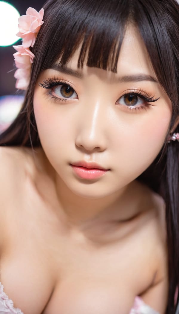 Tags: 21872187, SDXL
{"3": {"inputs": {"seed": 768536378630908, "steps": 32, "cfg": 5.8, "sampler_name": "dpmpp_2m", "scheduler": "karras", "denoise": 1.0, "model": ["27", 0], "positive": ["6", 0], "negative": ["7", 0], "latent_image": ["5", 0]}, "class_type": "KSampler"}, "4": {"inputs": {"ckpt_name": "juggernautxl.safetensors"}, "class_type": "CheckpointLoaderSimple"}, "5": {"inputs": {"width": 768, "height": 1344, "batch_size": 1}, "class_type": "EmptyLatentImage"}, "6": {"inputs": {"text": "21 year old girl, (japanese:1.03), (korean:0.98), (taiwanese:1.09), (eyelashes:1.12), (temptress:1.12), (beautiful eyes:1.11), (seductive pose:1.04), (blush:1.02), (detailed face:1.12), (seductive facial expression:0.97), (cute:1.02), (idol:1.13), (double eyelids:1.09), (sexy lips:1.09), (on all fours:1.00), (spreading ass cheeks:1.03), (from behind:1.13), (backboob:1.09), (in a cosplay:0.97) at comiket posing for camera, (soft lighting:1.01), (film:1.04), (candid cinema:1.05), (portra:1.06), (textured skin:1.05), (natural looking skin:1.02), (RAW:1.06), (skin fuzz:1.00), (detailed skin:1.06)", "clip": ["27", 1]}, "class_type": "CLIPTextEncode"}, "7": {"inputs": {"text": "(worst quality:1.13), (open mouth:1.10), (low resolution:1.13), (bad hands:1.08), (twisted:1.11), (watermark:1.12), (distorted:1.09)", "clip": ["27", 1]}, "class_type": "CLIPTextEncode"}, "8": {"inputs": {"samples": ["3", 0], "vae": ["4", 2]}, "class_type": "VAEDecode"}, "25": {"inputs": {"lora_name": "nudify_xl.safetensors", "strength_model": 0.06, "strength_clip": 0.24, "model": ["4", 0], "clip": ["4", 1]}, "class_type": "LoraLoader"}, "26": {"inputs": {"lora_name": "shirtlift_SDXL_v2.safetensors", "strength_model": 0.16, "strength_clip": 0.08, "model": ["25", 0], "clip": ["25", 1]}, "class_type": "LoraLoader"}, "27": {"inputs": {"lora_name": "PerfectEyesXL.safetensors", "strength_model": 0.08, "strength_clip": 0.17, "model": ["26", 0], "clip": ["26", 1]}, "class_type": "LoraLoader"}, "30": {"inputs": {"model_name": "4x_NMKD-Superscale-SP_178000_G.pth"}, "class_type": "UpscaleModelLoader"}, "31": {"inputs": {"upscale_model": ["30", 0], "image": ["8", 0]}, "class_type": "ImageUpscaleWithModel"}, "32": {"inputs": {"upscale_method": "lanczos", "scale_by": 0.5, "image": ["31", 0]}, "class_type": "ImageScaleBy"}, "33": {"inputs": {"pixels": ["32", 0], "vae": ["4", 2]}, "class_type": "VAEEncode"}, "34": {"inputs": {"seed": 768536378630908, "steps": 32, "cfg": 5.8, "sampler_name": "dpmpp_2m", "scheduler": "karras", "denoise": 0.3, "model": ["27", 0], "positive": ["6", 0], "negative": ["7", 0], "latent_image": ["33", 0]}, "class_type": "KSampler"}, "36": {"inputs": {"samples": ["34", 0], "vae": ["4", 2]}, "class_type": "VAEDecode"}, "39": {"inputs": {"filename_prefix": "comfyapi-1724842999584", "images": ["36", 0]}, "class_type": "SaveImage"}}