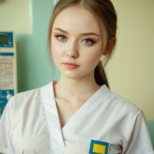 Tags: 21872187, SDXL
{"3": {"inputs": {"seed": 562202238761284, "steps": 64, "cfg": 7.19, "sampler_name": "dpmpp_2m", "scheduler": "karras", "denoise": 1.0, "model": ["27", 0], "positive": ["6", 0], "negative": ["7", 0], "latent_image": ["5", 0]}, "class_type": "KSampler"}, "4": {"inputs": {"ckpt_name": "juggernautxl.safetensors"}, "class_type": "CheckpointLoaderSimple"}, "5": {"inputs": {"width": 1024, "height": 1024, "batch_size": 1}, "class_type": "EmptyLatentImage"}, "6": {"inputs": {"text": "18 year old girl, (ukrainian:0.98), (beautiful eyes:1.05), (detailed face:1.14), (sexy lips:1.05), (seductive facial expression:1.05), (eyelashes:0.96), (pale skin:1.11), (idol:1.12), (cute:1.03), (seductive pose:1.03), (blush:1.10), (double eyelids:1.04), (slim:0.96), (temptress:1.03), (in a seductive pose:1.05), (large perky breasts:1.10), (cleavage:1.03), (thigh gap:1.09), (nurse in uniform:1.01) working in a hospital ward, (portra:1.01), (RAW:1.02), (film:1.05), (candid cinema:1.06), (soft lighting:1.02), (textured skin:1.09), (skin fuzz:1.08), (natural looking skin:1.08), (detailed skin:1.09)", "clip": ["27", 1]}, "class_type": "CLIPTextEncode"}, "7": {"inputs": {"text": "(watermark:1.05), (low resolution:1.09), (distorted:1.09), (twisted:1.11), (worst quality:1.13), (bad hands:1.14), (open mouth:1.09)", "clip": ["27", 1]}, "class_type": "CLIPTextEncode"}, "8": {"inputs": {"samples": ["3", 0], "vae": ["4", 2]}, "class_type": "VAEDecode"}, "25": {"inputs": {"lora_name": "nudify_xl.safetensors", "strength_model": 0.14, "strength_clip": 0.15, "model": ["4", 0], "clip": ["4", 1]}, "class_type": "LoraLoader"}, "26": {"inputs": {"lora_name": "shirtlift_SDXL_v2.safetensors", "strength_model": 0.07, "strength_clip": 0.14, "model": ["25", 0], "clip": ["25", 1]}, "class_type": "LoraLoader"}, "27": {"inputs": {"lora_name": "PerfectEyesXL.safetensors", "strength_model": 0.12, "strength_clip": 0.05, "model": ["26", 0], "clip": ["26", 1]}, "class_type": "LoraLoader"}, "30": {"inputs": {"model_name": "4x_NMKD-Superscale-SP_178000_G.pth"}, "class_type": "UpscaleModelLoader"}, "31": {"inputs": {"upscale_model": ["30", 0], "image": ["8", 0]}, "class_type": "ImageUpscaleWithModel"}, "32": {"inputs": {"upscale_method": "lanczos", "scale_by": 0.5, "image": ["31", 0]}, "class_type": "ImageScaleBy"}, "33": {"inputs": {"pixels": ["32", 0], "vae": ["4", 2]}, "class_type": "VAEEncode"}, "34": {"inputs": {"seed": 562202238761284, "steps": 64, "cfg": 7.19, "sampler_name": "dpmpp_2m", "scheduler": "karras", "denoise": 0.3, "model": ["27", 0], "positive": ["6", 0], "negative": ["7", 0], "latent_image": ["33", 0]}, "class_type": "KSampler"}, "36": {"inputs": {"samples": ["34", 0], "vae": ["4", 2]}, "class_type": "VAEDecode"}, "39": {"inputs": {"filename_prefix": "comfyapi-1723637249700", "images": ["36", 0]}, "class_type": "SaveImage"}}