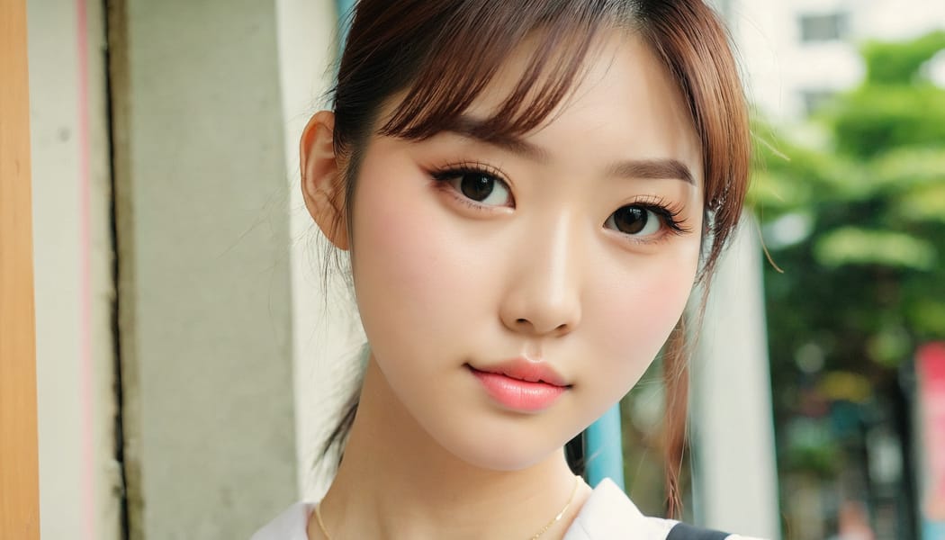 Tags: 21872187, SDXL
{"3": {"inputs": {"seed": 181235715309123, "steps": 32, "cfg": 6.73, "sampler_name": "dpmpp_2m", "scheduler": "karras", "denoise": 1.0, "model": ["27", 0], "positive": ["6", 0], "negative": ["7", 0], "latent_image": ["5", 0]}, "class_type": "KSampler"}, "4": {"inputs": {"ckpt_name": "juggernautxl.safetensors"}, "class_type": "CheckpointLoaderSimple"}, "5": {"inputs": {"width": 1344, "height": 768, "batch_size": 1}, "class_type": "EmptyLatentImage"}, "6": {"inputs": {"text": "23 year old girl, (taiwanese:1.10), (eyelashes:1.03), (pale skin:1.04), (slim:1.09), (seductive facial expression:1.10), (beautiful eyes:0.96), (detailed face:1.11), (temptress:1.11), (double eyelids:0.99), (blush:1.13), (sexy lips:1.06), (seductive pose:0.95), (cute:1.00), (in a seductive pose:0.96), (large perky breasts:1.13), (cleavage:1.01), (thigh gap:1.07), (school uniform:0.97), choker, busy street, (detailed skin:1.01), (natural looking skin:1.04), (soft lighting:1.07), (portra:1.05), (RAW:1.05), (textured skin:1.04), (film:1.09), (candid cinema:1.04), (skin fuzz:1.01)", "clip": ["27", 1]}, "class_type": "CLIPTextEncode"}, "7": {"inputs": {"text": "(twisted:1.06), (watermark:1.06), (worst quality:1.12), (bad hands:1.08), (open mouth:1.14), (distorted:1.06), (low resolution:1.11)", "clip": ["27", 1]}, "class_type": "CLIPTextEncode"}, "8": {"inputs": {"samples": ["3", 0], "vae": ["4", 2]}, "class_type": "VAEDecode"}, "25": {"inputs": {"lora_name": "nudify_xl.safetensors", "strength_model": 0.16, "strength_clip": 0.06, "model": ["4", 0], "clip": ["4", 1]}, "class_type": "LoraLoader"}, "26": {"inputs": {"lora_name": "shirtlift_SDXL_v2.safetensors", "strength_model": 0.14, "strength_clip": 0.01, "model": ["25", 0], "clip": ["25", 1]}, "class_type": "LoraLoader"}, "27": {"inputs": {"lora_name": "PerfectEyesXL.safetensors", "strength_model": 0.1, "strength_clip": 0.15, "model": ["26", 0], "clip": ["26", 1]}, "class_type": "LoraLoader"}, "30": {"inputs": {"model_name": "4x_NMKD-Superscale-SP_178000_G.pth"}, "class_type": "UpscaleModelLoader"}, "31": {"inputs": {"upscale_model": ["30", 0], "image": ["8", 0]}, "class_type": "ImageUpscaleWithModel"}, "32": {"inputs": {"upscale_method": "lanczos", "scale_by": 0.5, "image": ["31", 0]}, "class_type": "ImageScaleBy"}, "33": {"inputs": {"pixels": ["32", 0], "vae": ["4", 2]}, "class_type": "VAEEncode"}, "34": {"inputs": {"seed": 181235715309123, "steps": 32, "cfg": 6.73, "sampler_name": "dpmpp_2m", "scheduler": "karras", "denoise": 0.3, "model": ["27", 0], "positive": ["6", 0], "negative": ["7", 0], "latent_image": ["33", 0]}, "class_type": "KSampler"}, "36": {"inputs": {"samples": ["34", 0], "vae": ["4", 2]}, "class_type": "VAEDecode"}, "39": {"inputs": {"filename_prefix": "comfyapi-1716167861031", "images": ["36", 0]}, "class_type": "SaveImage"}}