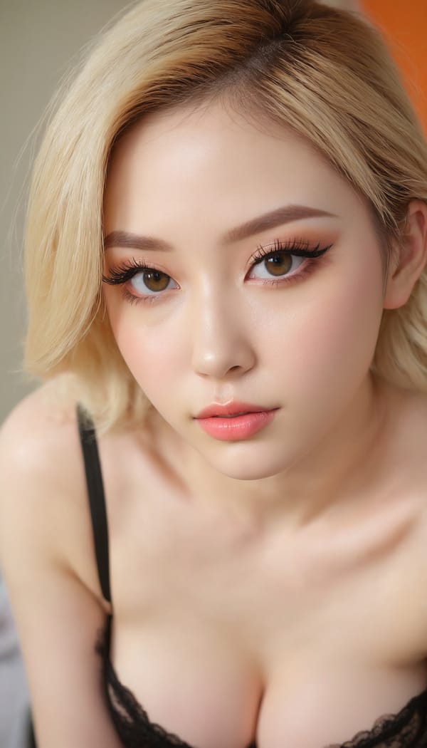 Tags: 21872187, SDXL
{"3": {"inputs": {"seed": 583102646010616, "steps": 32, "cfg": 5.47, "sampler_name": "dpmpp_2m", "scheduler": "karras", "denoise": 1.0, "model": ["27", 0], "positive": ["6", 0], "negative": ["7", 0], "latent_image": ["5", 0]}, "class_type": "KSampler"}, "4": {"inputs": {"ckpt_name": "juggernautxl.safetensors"}, "class_type": "CheckpointLoaderSimple"}, "5": {"inputs": {"width": 768, "height": 1344, "batch_size": 1}, "class_type": "EmptyLatentImage"}, "6": {"inputs": {"text": "27 year old girl, (detailed face:1.09), (eyelashes:1.08), (beautiful eyes:1.01), (seductive pose:1.01), (sexy lips:0.99), (slim:1.07), (blush:1.09), (seductive facial expression:1.02), (pale skin:1.00), (cute:1.04), (idol:1.01), (double eyelids:1.03), (temptress:1.09), (on all fours:1.05), (spreading ass cheeks:1.08), (from behind:1.13), (backboob:1.01), (an office lady:1.00), (film:1.06), (skin fuzz:1.00), (soft lighting:1.05), (candid cinema:1.09), (portra:1.02), (textured skin:1.05), (detailed skin:1.07), (RAW:1.05), (natural looking skin:1.00)", "clip": ["27", 1]}, "class_type": "CLIPTextEncode"}, "7": {"inputs": {"text": "(watermark:1.14), (bad hands:1.14), (open mouth:1.07), (worst quality:1.08), (distorted:1.07), (low resolution:1.10)", "clip": ["27", 1]}, "class_type": "CLIPTextEncode"}, "8": {"inputs": {"samples": ["3", 0], "vae": ["4", 2]}, "class_type": "VAEDecode"}, "25": {"inputs": {"lora_name": "nudify_xl.safetensors", "strength_model": 0.1, "strength_clip": 0.22, "model": ["4", 0], "clip": ["4", 1]}, "class_type": "LoraLoader"}, "26": {"inputs": {"lora_name": "shirtlift_SDXL_v2.safetensors", "strength_model": 0.04, "strength_clip": 0.16, "model": ["25", 0], "clip": ["25", 1]}, "class_type": "LoraLoader"}, "27": {"inputs": {"lora_name": "PerfectEyesXL.safetensors", "strength_model": 0.02, "strength_clip": 0.15, "model": ["26", 0], "clip": ["26", 1]}, "class_type": "LoraLoader"}, "30": {"inputs": {"model_name": "4x_NMKD-Superscale-SP_178000_G.pth"}, "class_type": "UpscaleModelLoader"}, "31": {"inputs": {"upscale_model": ["30", 0], "image": ["8", 0]}, "class_type": "ImageUpscaleWithModel"}, "32": {"inputs": {"upscale_method": "lanczos", "scale_by": 0.5, "image": ["31", 0]}, "class_type": "ImageScaleBy"}, "33": {"inputs": {"pixels": ["32", 0], "vae": ["4", 2]}, "class_type": "VAEEncode"}, "34": {"inputs": {"seed": 583102646010616, "steps": 32, "cfg": 5.47, "sampler_name": "dpmpp_2m", "scheduler": "karras", "denoise": 0.3, "model": ["27", 0], "positive": ["6", 0], "negative": ["7", 0], "latent_image": ["33", 0]}, "class_type": "KSampler"}, "36": {"inputs": {"samples": ["34", 0], "vae": ["4", 2]}, "class_type": "VAEDecode"}, "39": {"inputs": {"filename_prefix": "comfyapi-1716708558968", "images": ["36", 0]}, "class_type": "SaveImage"}}