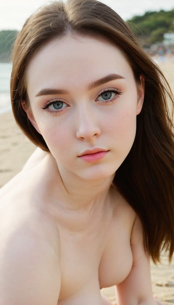 Tags: 21872187, SDXL
{"3": {"inputs": {"seed": 201675537005597, "steps": 64, "cfg": 7.85, "sampler_name": "dpmpp_2m", "scheduler": "karras", "denoise": 1.0, "model": ["27", 0], "positive": ["6", 0], "negative": ["7", 0], "latent_image": ["5", 0]}, "class_type": "KSampler"}, "4": {"inputs": {"ckpt_name": "juggernautXL_v8Rundiffusion.safetensors"}, "class_type": "CheckpointLoaderSimple"}, "5": {"inputs": {"width": 768, "height": 1344, "batch_size": 1}, "class_type": "EmptyLatentImage"}, "6": {"inputs": {"text": "20 year old girl, (pale skin:0.99), (detailed face:1.10), (beautiful eyes:1.14), (slim:0.95), (idol:1.04), (temptress:1.14), (blush:0.95), (seductive facial expression:1.02), (seductive pose:0.96), (sexy lips:1.07), (double eyelids:0.97), (eyelashes:1.09), (cute:1.07), (on all fours:1.07), (spreading ass cheeks:1.03), (from behind:0.95), (backboob:1.08), strolling (nude:1.14) at a beach, (portra:1.01), (film:1.08), (soft lighting:1.08), (skin fuzz:1.06), (natural looking skin:1.02), (detailed skin:1.08), (candid cinema:1.06), (textured skin:1.07), (RAW:1.03)", "clip": ["27", 1]}, "class_type": "CLIPTextEncode"}, "7": {"inputs": {"text": "(low resolution:1.11), (twisted:1.11), (bad hands:1.10), (distorted:1.12), (watermark:1.08), (open mouth:1.11), (worst quality:1.10)", "clip": ["27", 1]}, "class_type": "CLIPTextEncode"}, "8": {"inputs": {"samples": ["3", 0], "vae": ["4", 2]}, "class_type": "VAEDecode"}, "25": {"inputs": {"lora_name": "nudify_xl.safetensors", "strength_model": 0.17, "strength_clip": 0.01, "model": ["4", 0], "clip": ["4", 1]}, "class_type": "LoraLoader"}, "26": {"inputs": {"lora_name": "shirtlift_SDXL_v2.safetensors", "strength_model": 0.09, "strength_clip": 0.0, "model": ["25", 0], "clip": ["25", 1]}, "class_type": "LoraLoader"}, "27": {"inputs": {"lora_name": "PerfectEyesXL.safetensors", "strength_model": 0.03, "strength_clip": 0.12, "model": ["26", 0], "clip": ["26", 1]}, "class_type": "LoraLoader"}, "30": {"inputs": {"model_name": "4x_NMKD-Superscale-SP_178000_G.pth"}, "class_type": "UpscaleModelLoader"}, "31": {"inputs": {"upscale_model": ["30", 0], "image": ["8", 0]}, "class_type": "ImageUpscaleWithModel"}, "32": {"inputs": {"upscale_method": "lanczos", "scale_by": 0.5, "image": ["31", 0]}, "class_type": "ImageScaleBy"}, "33": {"inputs": {"pixels": ["32", 0], "vae": ["4", 2]}, "class_type": "VAEEncode"}, "34": {"inputs": {"seed": 201675537005597, "steps": 64, "cfg": 7.85, "sampler_name": "dpmpp_2m", "scheduler": "karras", "denoise": 0.3, "model": ["27", 0], "positive": ["6", 0], "negative": ["7", 0], "latent_image": ["33", 0]}, "class_type": "KSampler"}, "36": {"inputs": {"samples": ["34", 0], "vae": ["4", 2]}, "class_type": "VAEDecode"}, "39": {"inputs": {"filename_prefix": "comfyapi-1707386783044", "images": ["36", 0]}, "class_type": "SaveImage"}}