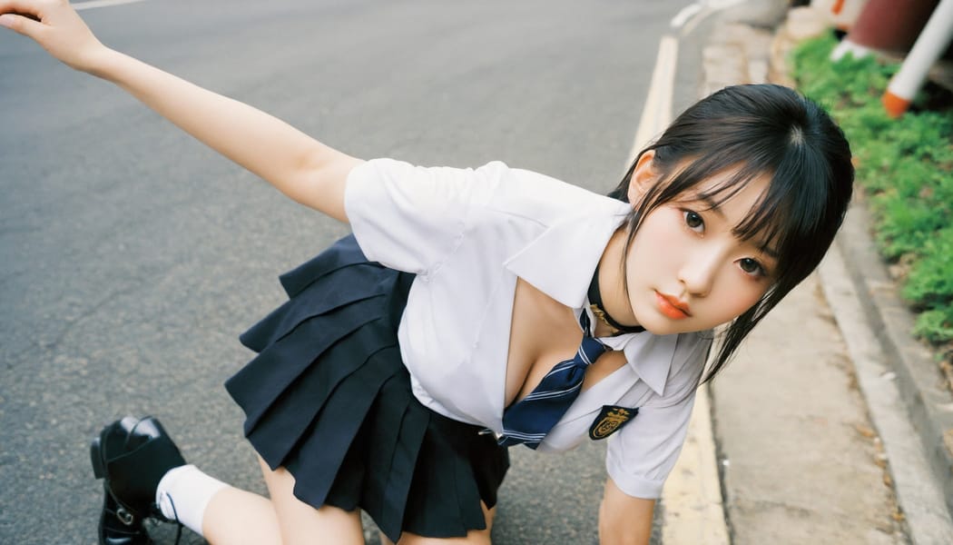 Tags: 21872187, SDXL
{"3": {"inputs": {"seed": 517623426939051, "steps": 64, "cfg": 5.93, "sampler_name": "dpmpp_2m", "scheduler": "karras", "denoise": 1.0, "model": ["27", 0], "positive": ["6", 0], "negative": ["7", 0], "latent_image": ["5", 0]}, "class_type": "KSampler"}, "4": {"inputs": {"ckpt_name": "helloworldxl.safetensors"}, "class_type": "CheckpointLoaderSimple"}, "5": {"inputs": {"width": 1344, "height": 768, "batch_size": 1}, "class_type": "EmptyLatentImage"}, "6": {"inputs": {"text": "19 year old girl, (taiwanese:1.01), (chinese:1.05), (double eyelids:1.02), (seductive pose:0.95), (sexy lips:1.14), (idol:0.95), (beautiful eyes:1.06), (slim:1.01), (seductive facial expression:0.95), (eyelashes:1.12), (temptress:1.11), (cute:1.04), (pale skin:1.05), (blush:1.03), (detailed face:1.13), (in a seductive pose:0.99), (large perky breasts:1.07), (cleavage:0.97), (thigh gap:1.10), (school uniform:1.06), choker, busy street, (film:1.08), (soft lighting:1.09), (RAW:1.03), (detailed skin:1.08), (textured skin:1.01), (skin fuzz:1.08), (candid cinema:1.00), (natural looking skin:1.09), (portra:1.03)", "clip": ["27", 1]}, "class_type": "CLIPTextEncode"}, "7": {"inputs": {"text": "(twisted:1.11), (bad hands:1.09), (open mouth:1.09), (distorted:1.06), (worst quality:1.09), (watermark:1.05), (low resolution:1.14)", "clip": ["27", 1]}, "class_type": "CLIPTextEncode"}, "8": {"inputs": {"samples": ["3", 0], "vae": ["4", 2]}, "class_type": "VAEDecode"}, "25": {"inputs": {"lora_name": "nudify_xl.safetensors", "strength_model": 0.18, "strength_clip": 0.34, "model": ["4", 0], "clip": ["4", 1]}, "class_type": "LoraLoader"}, "26": {"inputs": {"lora_name": "shirtlift_SDXL_v2.safetensors", "strength_model": 0.0, "strength_clip": 0.08, "model": ["25", 0], "clip": ["25", 1]}, "class_type": "LoraLoader"}, "27": {"inputs": {"lora_name": "PerfectEyesXL.safetensors", "strength_model": 0.1, "strength_clip": 0.09, "model": ["26", 0], "clip": ["26", 1]}, "class_type": "LoraLoader"}, "30": {"inputs": {"model_name": "4x_NMKD-Superscale-SP_178000_G.pth"}, "class_type": "UpscaleModelLoader"}, "31": {"inputs": {"upscale_model": ["30", 0], "image": ["8", 0]}, "class_type": "ImageUpscaleWithModel"}, "32": {"inputs": {"upscale_method": "lanczos", "scale_by": 0.5, "image": ["31", 0]}, "class_type": "ImageScaleBy"}, "33": {"inputs": {"pixels": ["32", 0], "vae": ["4", 2]}, "class_type": "VAEEncode"}, "34": {"inputs": {"seed": 517623426939051, "steps": 64, "cfg": 5.93, "sampler_name": "dpmpp_2m", "scheduler": "karras", "denoise": 0.3, "model": ["27", 0], "positive": ["6", 0], "negative": ["7", 0], "latent_image": ["33", 0]}, "class_type": "KSampler"}, "36": {"inputs": {"samples": ["34", 0], "vae": ["4", 2]}, "class_type": "VAEDecode"}, "39": {"inputs": {"filename_prefix": "comfyapi-1714811815483", "images": ["36", 0]}, "class_type": "SaveImage"}}