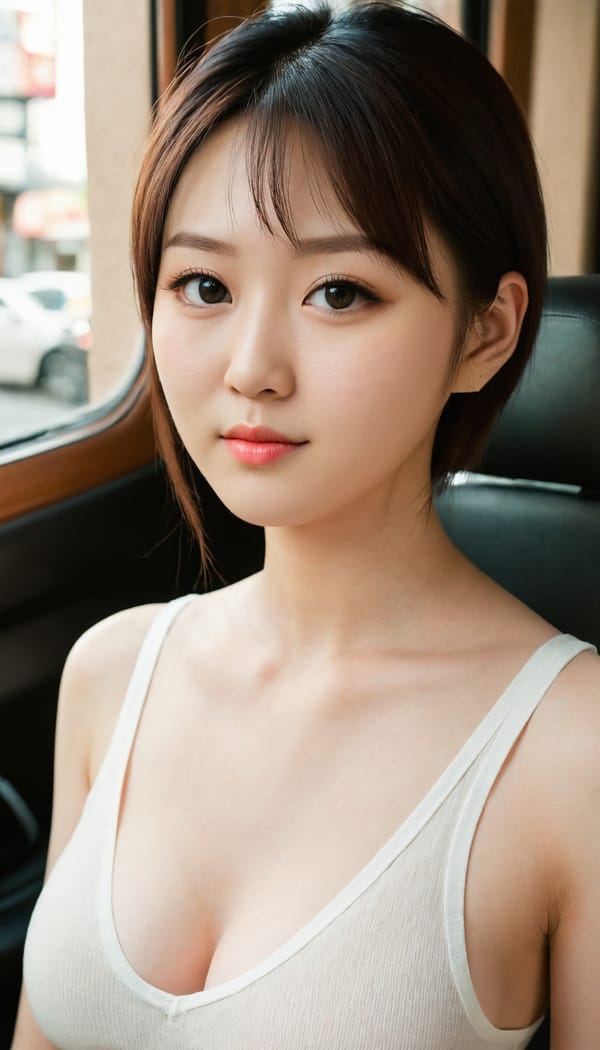 Tags: 21872187, SDXL
{"3": {"inputs": {"seed": 563246472239205, "steps": 32, "cfg": 7.31, "sampler_name": "dpmpp_2m", "scheduler": "karras", "denoise": 1.0, "model": ["27", 0], "positive": ["6", 0], "negative": ["7", 0], "latent_image": ["5", 0]}, "class_type": "KSampler"}, "4": {"inputs": {"ckpt_name": "juggernautXL_v8Rundiffusion.safetensors"}, "class_type": "CheckpointLoaderSimple"}, "5": {"inputs": {"width": 768, "height": 1344, "batch_size": 1}, "class_type": "EmptyLatentImage"}, "6": {"inputs": {"text": "28 year old girl, (japanese:0.96), (slim:0.95), (eyelashes:0.95), (cute:1.05), (pale skin:1.05), (detailed face:1.11), (double eyelids:1.01), (idol:0.97), (seductive facial expression:1.00), (seductive pose:1.03), (sexy lips:1.07), (temptress:1.14), (beautiful eyes:1.01), (in a seductive pose:1.04), (large perky breasts:0.98), (cleavage:0.95), (thigh gap:0.99), (white tanktop:0.99), busy street, (skin fuzz:1.02), (RAW:1.04), (detailed skin:1.01), (natural looking skin:1.04), (soft lighting:1.01), (textured skin:1.02), (portra:1.02), (candid cinema:1.09), (film:1.00)", "clip": ["27", 1]}, "class_type": "CLIPTextEncode"}, "7": {"inputs": {"text": "(worst quality:1.12), (open mouth:1.10), (low resolution:1.06), (watermark:1.14), (bad hands:1.08), (twisted:1.08), (distorted:1.12)", "clip": ["27", 1]}, "class_type": "CLIPTextEncode"}, "8": {"inputs": {"samples": ["3", 0], "vae": ["4", 2]}, "class_type": "VAEDecode"}, "25": {"inputs": {"lora_name": "nudify_xl.safetensors", "strength_model": 0.3, "strength_clip": 0.24, "model": ["4", 0], "clip": ["4", 1]}, "class_type": "LoraLoader"}, "26": {"inputs": {"lora_name": "shirtlift_SDXL_v2.safetensors", "strength_model": 0.07, "strength_clip": 0.07, "model": ["25", 0], "clip": ["25", 1]}, "class_type": "LoraLoader"}, "27": {"inputs": {"lora_name": "PerfectEyesXL.safetensors", "strength_model": 0.17, "strength_clip": 0.17, "model": ["26", 0], "clip": ["26", 1]}, "class_type": "LoraLoader"}, "30": {"inputs": {"model_name": "4x_NMKD-Superscale-SP_178000_G.pth"}, "class_type": "UpscaleModelLoader"}, "31": {"inputs": {"upscale_model": ["30", 0], "image": ["8", 0]}, "class_type": "ImageUpscaleWithModel"}, "32": {"inputs": {"upscale_method": "lanczos", "scale_by": 0.5, "image": ["31", 0]}, "class_type": "ImageScaleBy"}, "33": {"inputs": {"pixels": ["32", 0], "vae": ["4", 2]}, "class_type": "VAEEncode"}, "34": {"inputs": {"seed": 563246472239205, "steps": 32, "cfg": 7.31, "sampler_name": "dpmpp_2m", "scheduler": "karras", "denoise": 0.3, "model": ["27", 0], "positive": ["6", 0], "negative": ["7", 0], "latent_image": ["33", 0]}, "class_type": "KSampler"}, "36": {"inputs": {"samples": ["34", 0], "vae": ["4", 2]}, "class_type": "VAEDecode"}, "39": {"inputs": {"filename_prefix": "comfyapi-1708096349535", "images": ["36", 0]}, "class_type": "SaveImage"}}