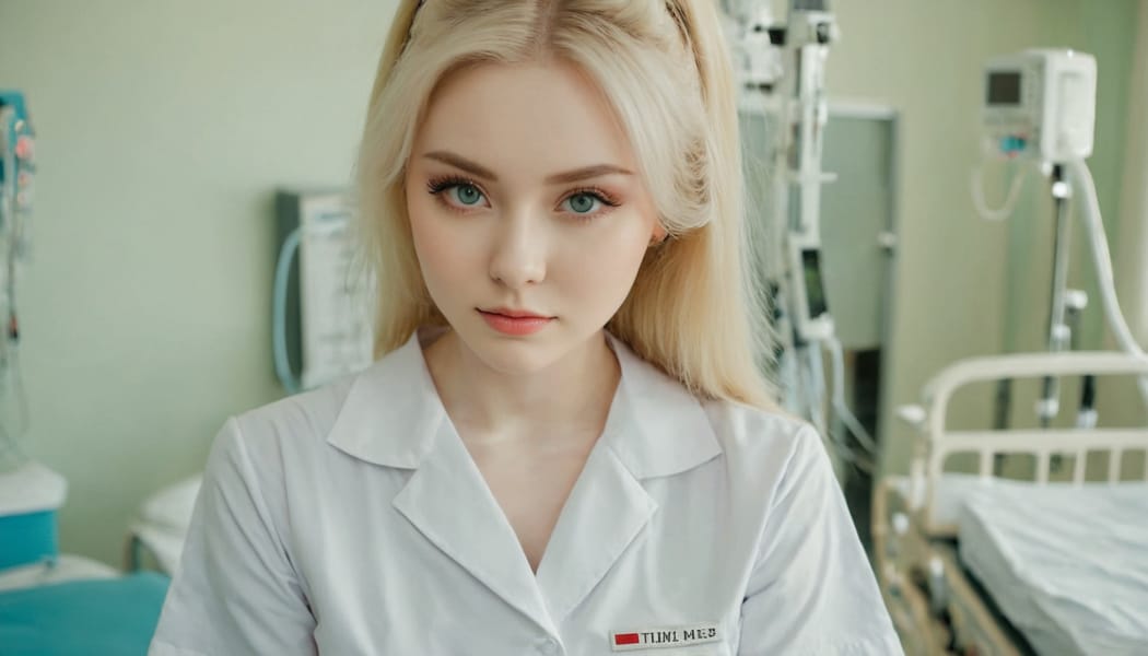 Tags: 21872187, SDXL
{"3": {"inputs": {"seed": 892932556122397, "steps": 32, "cfg": 5.15, "sampler_name": "dpmpp_2m", "scheduler": "karras", "denoise": 1.0, "model": ["27", 0], "positive": ["6", 0], "negative": ["7", 0], "latent_image": ["5", 0]}, "class_type": "KSampler"}, "4": {"inputs": {"ckpt_name": "juggernautxl.safetensors"}, "class_type": "CheckpointLoaderSimple"}, "5": {"inputs": {"width": 1344, "height": 768, "batch_size": 1}, "class_type": "EmptyLatentImage"}, "6": {"inputs": {"text": "22 year old girl, (ukrainian:1.08), (double eyelids:0.99), (pale skin:1.00), (beautiful eyes:1.11), (blush:0.99), (idol:1.04), (seductive pose:1.13), (detailed face:1.00), (temptress:0.97), (cute:1.11), (slim:0.98), (eyelashes:1.12), (in a seductive pose:1.03), (large perky breasts:1.05), (cleavage:1.11), (thigh gap:1.03), (nurse in uniform:1.03) working in a hospital ward, (film:1.05), (portra:1.05), (natural looking skin:1.07), (textured skin:1.01), (soft lighting:1.03), (skin fuzz:1.04), (candid cinema:1.05), (detailed skin:1.07), (RAW:1.07)", "clip": ["27", 1]}, "class_type": "CLIPTextEncode"}, "7": {"inputs": {"text": "(worst quality:1.12), (watermark:1.08), (open mouth:1.08), (distorted:1.06), (bad hands:1.10), (low resolution:1.07), (twisted:1.09)", "clip": ["27", 1]}, "class_type": "CLIPTextEncode"}, "8": {"inputs": {"samples": ["3", 0], "vae": ["4", 2]}, "class_type": "VAEDecode"}, "25": {"inputs": {"lora_name": "nudify_xl.safetensors", "strength_model": 0.38, "strength_clip": 0.24, "model": ["4", 0], "clip": ["4", 1]}, "class_type": "LoraLoader"}, "26": {"inputs": {"lora_name": "shirtlift_SDXL_v2.safetensors", "strength_model": 0.04, "strength_clip": 0.17, "model": ["25", 0], "clip": ["25", 1]}, "class_type": "LoraLoader"}, "27": {"inputs": {"lora_name": "PerfectEyesXL.safetensors", "strength_model": 0.05, "strength_clip": 0.01, "model": ["26", 0], "clip": ["26", 1]}, "class_type": "LoraLoader"}, "30": {"inputs": {"model_name": "4x_NMKD-Superscale-SP_178000_G.pth"}, "class_type": "UpscaleModelLoader"}, "31": {"inputs": {"upscale_model": ["30", 0], "image": ["8", 0]}, "class_type": "ImageUpscaleWithModel"}, "32": {"inputs": {"upscale_method": "lanczos", "scale_by": 0.5, "image": ["31", 0]}, "class_type": "ImageScaleBy"}, "33": {"inputs": {"pixels": ["32", 0], "vae": ["4", 2]}, "class_type": "VAEEncode"}, "34": {"inputs": {"seed": 892932556122397, "steps": 32, "cfg": 5.15, "sampler_name": "dpmpp_2m", "scheduler": "karras", "denoise": 0.3, "model": ["27", 0], "positive": ["6", 0], "negative": ["7", 0], "latent_image": ["33", 0]}, "class_type": "KSampler"}, "36": {"inputs": {"samples": ["34", 0], "vae": ["4", 2]}, "class_type": "VAEDecode"}, "39": {"inputs": {"filename_prefix": "comfyapi-1734379955583", "images": ["36", 0]}, "class_type": "SaveImage"}}