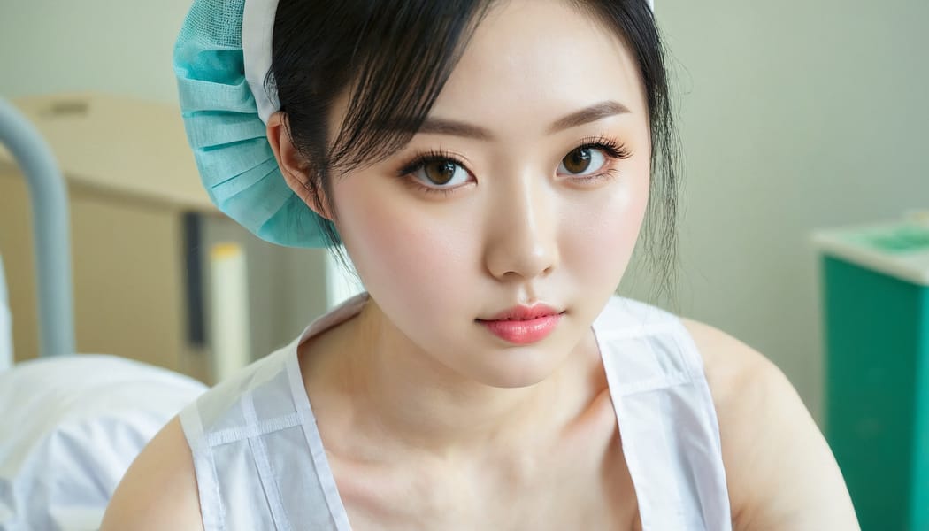 Tags: 21872187, SDXL
{"3": {"inputs": {"seed": 123859574746257, "steps": 32, "cfg": 6.95, "sampler_name": "dpmpp_2m", "scheduler": "karras", "denoise": 1.0, "model": ["27", 0], "positive": ["6", 0], "negative": ["7", 0], "latent_image": ["5", 0]}, "class_type": "KSampler"}, "4": {"inputs": {"ckpt_name": "juggernautxl.safetensors"}, "class_type": "CheckpointLoaderSimple"}, "5": {"inputs": {"width": 1344, "height": 768, "batch_size": 1}, "class_type": "EmptyLatentImage"}, "6": {"inputs": {"text": "27 year old girl, (chinese:1.00), (irish:1.13), (beautiful eyes:1.11), (idol:1.14), (pale skin:1.00), (cute:1.06), (seductive pose:1.08), (blush:0.95), (temptress:0.95), (double eyelids:1.12), (sexy lips:1.10), (seductive facial expression:1.05), (slim:1.09), (eyelashes:1.07), (in a seductive pose:0.97), (large perky breasts:0.96), (cleavage:0.96), (thigh gap:0.99), (nurse in uniform:1.02) working in a hospital ward, (textured skin:1.06), (soft lighting:1.09), (natural looking skin:1.08), (portra:1.05), (film:1.02), (RAW:1.08), (candid cinema:1.03), (detailed skin:1.04), (skin fuzz:1.02)", "clip": ["27", 1]}, "class_type": "CLIPTextEncode"}, "7": {"inputs": {"text": "(worst quality:1.14), (twisted:1.07), (bad hands:1.05), (low resolution:1.05), (watermark:1.06), (distorted:1.05), (open mouth:1.11)", "clip": ["27", 1]}, "class_type": "CLIPTextEncode"}, "8": {"inputs": {"samples": ["3", 0], "vae": ["4", 2]}, "class_type": "VAEDecode"}, "25": {"inputs": {"lora_name": "nudify_xl.safetensors", "strength_model": 0.26, "strength_clip": 0.35, "model": ["4", 0], "clip": ["4", 1]}, "class_type": "LoraLoader"}, "26": {"inputs": {"lora_name": "shirtlift_SDXL_v2.safetensors", "strength_model": 0.14, "strength_clip": 0.12, "model": ["25", 0], "clip": ["25", 1]}, "class_type": "LoraLoader"}, "27": {"inputs": {"lora_name": "PerfectEyesXL.safetensors", "strength_model": 0.19, "strength_clip": 0.07, "model": ["26", 0], "clip": ["26", 1]}, "class_type": "LoraLoader"}, "30": {"inputs": {"model_name": "4x_NMKD-Superscale-SP_178000_G.pth"}, "class_type": "UpscaleModelLoader"}, "31": {"inputs": {"upscale_model": ["30", 0], "image": ["8", 0]}, "class_type": "ImageUpscaleWithModel"}, "32": {"inputs": {"upscale_method": "lanczos", "scale_by": 0.5, "image": ["31", 0]}, "class_type": "ImageScaleBy"}, "33": {"inputs": {"pixels": ["32", 0], "vae": ["4", 2]}, "class_type": "VAEEncode"}, "34": {"inputs": {"seed": 123859574746257, "steps": 32, "cfg": 6.95, "sampler_name": "dpmpp_2m", "scheduler": "karras", "denoise": 0.3, "model": ["27", 0], "positive": ["6", 0], "negative": ["7", 0], "latent_image": ["33", 0]}, "class_type": "KSampler"}, "36": {"inputs": {"samples": ["34", 0], "vae": ["4", 2]}, "class_type": "VAEDecode"}, "39": {"inputs": {"filename_prefix": "comfyapi-1714237974710", "images": ["36", 0]}, "class_type": "SaveImage"}}