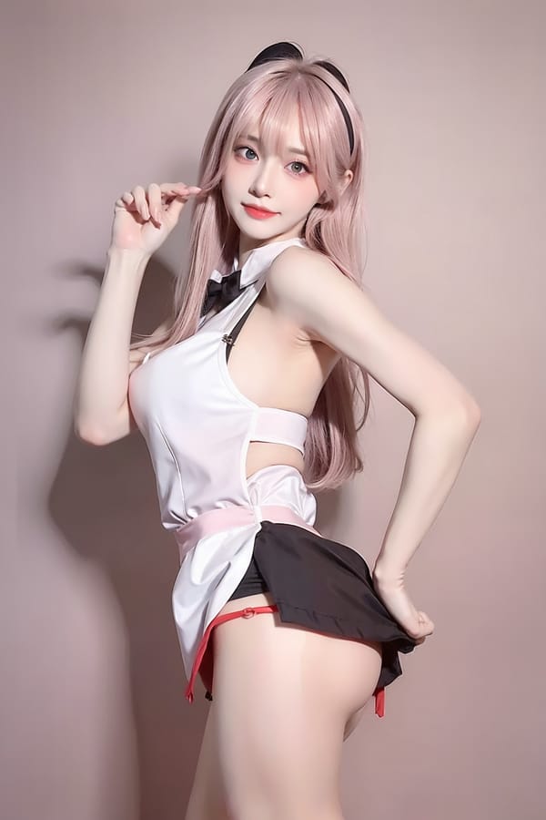 Tags: 21872187
<lora:mix4:0.52>, <lora:taiwanDollLikeness_v20:0.60>, <lora:YaeMiko_Test:0.63>, (russian:1.01), maid cafe, stockings, (maid costume:0.97), choker, bowtie, headband, (pleated skirt:0.94), (perky ass:1.07), (exposed ass:1.07), (looking back:1.07), <lora:Addams:0.28>, extremely detailed eyes, extremely detailed face, cute, (photorealistic:1.18), sexy lips, seductive smile, double eyelids, eyelashes, pale skin, perky breasts, full body portrait, textured skin, 4K, best quality, sharp, hyper realistic, (long slim legs:1.06), blush, (stunningly attractive:1.08)
Negative prompt: paintings, ugly, fat, (worst quality:2.25)
Steps: 32, Sampler: DPM++ 2M Karras, CFG scale: 5.51, Seed: 3534356839, Size: 512x768, Model hash: fc2511737a, Model: chilloutmix_NiPrunedFp32Fix, Seed resize from: -1x-1, Denoising strength: 0.4, Version: v1.2.1, Hires upscale: 2.0, Hires steps: 48, Hires upscaler: ESRGAN_4x