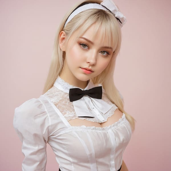 Tags: 21872187, SDXL
{"3": {"inputs": {"seed": 191481540336000, "steps": 64, "cfg": 5.73, "sampler_name": "dpmpp_2m", "scheduler": "karras", "denoise": 1.0, "model": ["27", 0], "positive": ["6", 0], "negative": ["7", 0], "latent_image": ["5", 0]}, "class_type": "KSampler"}, "4": {"inputs": {"ckpt_name": "juggernautxl.safetensors"}, "class_type": "CheckpointLoaderSimple"}, "5": {"inputs": {"width": 1024, "height": 1024, "batch_size": 1}, "class_type": "EmptyLatentImage"}, "6": {"inputs": {"text": "19 year old girl, (ukrainian:0.96), (russian:1.10), (detailed face:1.01), (temptress:1.06), (cute:1.07), (seductive pose:1.00), (sexy lips:1.02), (seductive facial expression:1.03), (eyelashes:1.14), (idol:1.10), (slim:0.96), (pale skin:1.04), (double eyelids:1.07), (beautiful eyes:1.09), (on all fours:1.06), (spreading ass cheeks:1.05), (from behind:1.02), (backboob:0.96), in a (skimpy maid costume:1.00) working at a maid cafe, choker, bowtie, headband, pleated skirt, (portra:1.07), (textured skin:1.04), (film:1.03), (RAW:1.00), (skin fuzz:1.03), (detailed skin:1.03), (natural looking skin:1.03), (soft lighting:1.06)", "clip": ["27", 1]}, "class_type": "CLIPTextEncode"}, "7": {"inputs": {"text": "(worst quality:1.08), (open mouth:1.08), (distorted:1.10), (bad hands:1.08), (watermark:1.09), (low resolution:1.14), (twisted:1.05)", "clip": ["27", 1]}, "class_type": "CLIPTextEncode"}, "8": {"inputs": {"samples": ["3", 0], "vae": ["4", 2]}, "class_type": "VAEDecode"}, "25": {"inputs": {"lora_name": "nudify_xl.safetensors", "strength_model": 0.13, "strength_clip": 0.07, "model": ["4", 0], "clip": ["4", 1]}, "class_type": "LoraLoader"}, "26": {"inputs": {"lora_name": "shirtlift_SDXL_v2.safetensors", "strength_model": 0.18, "strength_clip": 0.12, "model": ["25", 0], "clip": ["25", 1]}, "class_type": "LoraLoader"}, "27": {"inputs": {"lora_name": "PerfectEyesXL.safetensors", "strength_model": 0.06, "strength_clip": 0.02, "model": ["26", 0], "clip": ["26", 1]}, "class_type": "LoraLoader"}, "30": {"inputs": {"model_name": "4x_NMKD-Superscale-SP_178000_G.pth"}, "class_type": "UpscaleModelLoader"}, "31": {"inputs": {"upscale_model": ["30", 0], "image": ["8", 0]}, "class_type": "ImageUpscaleWithModel"}, "32": {"inputs": {"upscale_method": "lanczos", "scale_by": 0.5, "image": ["31", 0]}, "class_type": "ImageScaleBy"}, "33": {"inputs": {"pixels": ["32", 0], "vae": ["4", 2]}, "class_type": "VAEEncode"}, "34": {"inputs": {"seed": 191481540336000, "steps": 64, "cfg": 5.73, "sampler_name": "dpmpp_2m", "scheduler": "karras", "denoise": 0.3, "model": ["27", 0], "positive": ["6", 0], "negative": ["7", 0], "latent_image": ["33", 0]}, "class_type": "KSampler"}, "36": {"inputs": {"samples": ["34", 0], "vae": ["4", 2]}, "class_type": "VAEDecode"}, "39": {"inputs": {"filename_prefix": "comfyapi-1726748749440", "images": ["36", 0]}, "class_type": "SaveImage"}}