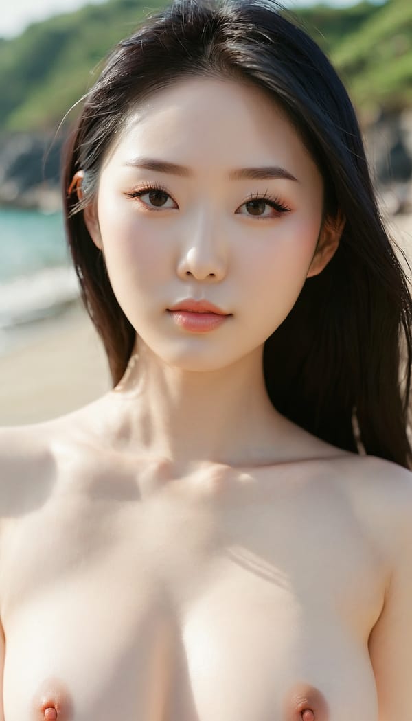 Tags: 21872187, SDXL
{"3": {"inputs": {"seed": 655860177834502, "steps": 64, "cfg": 7.34, "sampler_name": "dpmpp_2m", "scheduler": "karras", "denoise": 1.0, "model": ["27", 0], "positive": ["6", 0], "negative": ["7", 0], "latent_image": ["5", 0]}, "class_type": "KSampler"}, "4": {"inputs": {"ckpt_name": "juggernautxl.safetensors"}, "class_type": "CheckpointLoaderSimple"}, "5": {"inputs": {"width": 768, "height": 1344, "batch_size": 1}, "class_type": "EmptyLatentImage"}, "6": {"inputs": {"text": "28 year old girl, (chinese:1.01), (japanese:1.01), (detailed face:1.00), (temptress:1.01), (idol:0.97), (slim:1.05), (seductive facial expression:1.09), (seductive pose:1.13), (cute:1.03), (pale skin:1.13), (eyelashes:1.11), (sexy lips:1.11), (blush:0.96), (in a seductive pose:1.05), (large perky breasts:0.97), (cleavage:1.14), (thigh gap:1.11), strolling (nude:0.97) at a beach, (natural looking skin:1.00), (candid cinema:1.07), (textured skin:1.02), (RAW:1.07), (skin fuzz:1.03), (soft lighting:1.06), (film:1.04), (portra:1.00), (detailed skin:1.02)", "clip": ["27", 1]}, "class_type": "CLIPTextEncode"}, "7": {"inputs": {"text": "(twisted:1.12), (bad hands:1.13), (open mouth:1.11), (distorted:1.09), (watermark:1.11), (low resolution:1.09), (worst quality:1.13)", "clip": ["27", 1]}, "class_type": "CLIPTextEncode"}, "8": {"inputs": {"samples": ["3", 0], "vae": ["4", 2]}, "class_type": "VAEDecode"}, "25": {"inputs": {"lora_name": "nudify_xl.safetensors", "strength_model": 0.16, "strength_clip": 0.31, "model": ["4", 0], "clip": ["4", 1]}, "class_type": "LoraLoader"}, "26": {"inputs": {"lora_name": "shirtlift_SDXL_v2.safetensors", "strength_model": 0.03, "strength_clip": 0.07, "model": ["25", 0], "clip": ["25", 1]}, "class_type": "LoraLoader"}, "27": {"inputs": {"lora_name": "PerfectEyesXL.safetensors", "strength_model": 0.0, "strength_clip": 0.17, "model": ["26", 0], "clip": ["26", 1]}, "class_type": "LoraLoader"}, "30": {"inputs": {"model_name": "4x_NMKD-Superscale-SP_178000_G.pth"}, "class_type": "UpscaleModelLoader"}, "31": {"inputs": {"upscale_model": ["30", 0], "image": ["8", 0]}, "class_type": "ImageUpscaleWithModel"}, "32": {"inputs": {"upscale_method": "lanczos", "scale_by": 0.5, "image": ["31", 0]}, "class_type": "ImageScaleBy"}, "33": {"inputs": {"pixels": ["32", 0], "vae": ["4", 2]}, "class_type": "VAEEncode"}, "34": {"inputs": {"seed": 655860177834502, "steps": 64, "cfg": 7.34, "sampler_name": "dpmpp_2m", "scheduler": "karras", "denoise": 0.3, "model": ["27", 0], "positive": ["6", 0], "negative": ["7", 0], "latent_image": ["33", 0]}, "class_type": "KSampler"}, "36": {"inputs": {"samples": ["34", 0], "vae": ["4", 2]}, "class_type": "VAEDecode"}, "39": {"inputs": {"filename_prefix": "comfyapi-1718968080353", "images": ["36", 0]}, "class_type": "SaveImage"}}