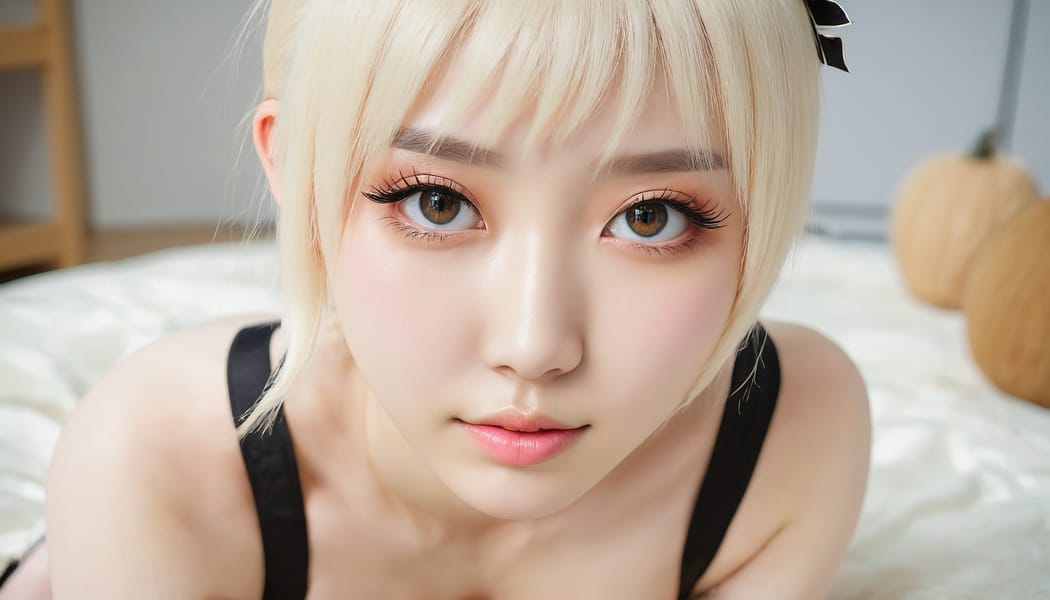 Tags: 21872187, SDXL
{"3": {"inputs": {"seed": 619544761584652, "steps": 32, "cfg": 6.54, "sampler_name": "dpmpp_2m", "scheduler": "karras", "denoise": 1.0, "model": ["27", 0], "positive": ["6", 0], "negative": ["7", 0], "latent_image": ["5", 0]}, "class_type": "KSampler"}, "4": {"inputs": {"ckpt_name": "juggernautxl.safetensors"}, "class_type": "CheckpointLoaderSimple"}, "5": {"inputs": {"width": 1344, "height": 768, "batch_size": 1}, "class_type": "EmptyLatentImage"}, "6": {"inputs": {"text": "28 year old girl, (chinese:1.00), (ukrainian:1.02), (cute:1.04), (detailed face:1.01), (double eyelids:1.06), (beautiful eyes:1.10), (blush:0.95), (temptress:0.98), (eyelashes:1.11), (pale skin:1.01), (slim:1.09), (seductive pose:0.95), (seductive facial expression:1.13), (idol:1.04), (sexy lips:0.97), (on all fours:1.14), (spreading ass cheeks:1.12), (from behind:1.00), (backboob:1.09), (in a cosplay:1.09) at comiket posing for camera, (RAW:1.07), (portra:1.06), (skin fuzz:1.00), (detailed skin:1.00), (textured skin:1.00), (film:1.04), (natural looking skin:1.04), (soft lighting:1.07), (candid cinema:1.01)", "clip": ["27", 1]}, "class_type": "CLIPTextEncode"}, "7": {"inputs": {"text": "(watermark:1.08), (bad hands:1.12), (low resolution:1.05), (twisted:1.09), (distorted:1.12), (worst quality:1.11), (open mouth:1.13)", "clip": ["27", 1]}, "class_type": "CLIPTextEncode"}, "8": {"inputs": {"samples": ["3", 0], "vae": ["4", 2]}, "class_type": "VAEDecode"}, "25": {"inputs": {"lora_name": "nudify_xl.safetensors", "strength_model": 0.03, "strength_clip": 0.19, "model": ["4", 0], "clip": ["4", 1]}, "class_type": "LoraLoader"}, "26": {"inputs": {"lora_name": "shirtlift_SDXL_v2.safetensors", "strength_model": 0.18, "strength_clip": 0.05, "model": ["25", 0], "clip": ["25", 1]}, "class_type": "LoraLoader"}, "27": {"inputs": {"lora_name": "PerfectEyesXL.safetensors", "strength_model": 0.08, "strength_clip": 0.14, "model": ["26", 0], "clip": ["26", 1]}, "class_type": "LoraLoader"}, "30": {"inputs": {"model_name": "4x_NMKD-Superscale-SP_178000_G.pth"}, "class_type": "UpscaleModelLoader"}, "31": {"inputs": {"upscale_model": ["30", 0], "image": ["8", 0]}, "class_type": "ImageUpscaleWithModel"}, "32": {"inputs": {"upscale_method": "lanczos", "scale_by": 0.5, "image": ["31", 0]}, "class_type": "ImageScaleBy"}, "33": {"inputs": {"pixels": ["32", 0], "vae": ["4", 2]}, "class_type": "VAEEncode"}, "34": {"inputs": {"seed": 619544761584652, "steps": 32, "cfg": 6.54, "sampler_name": "dpmpp_2m", "scheduler": "karras", "denoise": 0.3, "model": ["27", 0], "positive": ["6", 0], "negative": ["7", 0], "latent_image": ["33", 0]}, "class_type": "KSampler"}, "36": {"inputs": {"samples": ["34", 0], "vae": ["4", 2]}, "class_type": "VAEDecode"}, "39": {"inputs": {"filename_prefix": "comfyapi-1733922126398", "images": ["36", 0]}, "class_type": "SaveImage"}}