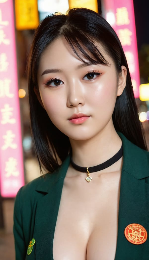 Tags: 21872187, SDXL
{"3": {"inputs": {"seed": 547744985440900, "steps": 64, "cfg": 7.15, "sampler_name": "dpmpp_2m", "scheduler": "karras", "denoise": 1.0, "model": ["27", 0], "positive": ["6", 0], "negative": ["7", 0], "latent_image": ["5", 0]}, "class_type": "KSampler"}, "4": {"inputs": {"ckpt_name": "juggernautXL_v8Rundiffusion.safetensors"}, "class_type": "CheckpointLoaderSimple"}, "5": {"inputs": {"width": 768, "height": 1344, "batch_size": 1}, "class_type": "EmptyLatentImage"}, "6": {"inputs": {"text": "26 year old girl, (chinese:1.04), (irish:1.14), (seductive pose:0.96), (seductive facial expression:1.14), (blush:0.96), (temptress:1.13), (pale skin:1.09), (double eyelids:1.08), (detailed face:0.99), (sexy lips:1.00), (slim:1.00), (cute:1.01), (beautiful eyes:1.14), (eyelashes:1.05), (idol:1.04), (in a seductive pose:0.95), (large perky breasts:1.06), (cleavage:0.99), (thigh gap:1.11), (school uniform:0.99), choker, busy street, (soft lighting:1.06), (RAW:1.07), (candid cinema:1.04), (portra:1.03), (detailed skin:1.07), (textured skin:1.01), (skin fuzz:1.06), (film:1.00), (natural looking skin:1.05)", "clip": ["27", 1]}, "class_type": "CLIPTextEncode"}, "7": {"inputs": {"text": "(worst quality:1.09), (distorted:1.07), (twisted:1.12), (open mouth:1.06), (bad hands:1.05), (low resolution:1.14), (watermark:1.07)", "clip": ["27", 1]}, "class_type": "CLIPTextEncode"}, "8": {"inputs": {"samples": ["3", 0], "vae": ["4", 2]}, "class_type": "VAEDecode"}, "25": {"inputs": {"lora_name": "nudify_xl.safetensors", "strength_model": 0.18, "strength_clip": 0.11, "model": ["4", 0], "clip": ["4", 1]}, "class_type": "LoraLoader"}, "26": {"inputs": {"lora_name": "shirtlift_SDXL_v2.safetensors", "strength_model": 0.1, "strength_clip": 0.06, "model": ["25", 0], "clip": ["25", 1]}, "class_type": "LoraLoader"}, "27": {"inputs": {"lora_name": "PerfectEyesXL.safetensors", "strength_model": 0.15, "strength_clip": 0.1, "model": ["26", 0], "clip": ["26", 1]}, "class_type": "LoraLoader"}, "30": {"inputs": {"model_name": "4x_NMKD-Superscale-SP_178000_G.pth"}, "class_type": "UpscaleModelLoader"}, "31": {"inputs": {"upscale_model": ["30", 0], "image": ["8", 0]}, "class_type": "ImageUpscaleWithModel"}, "32": {"inputs": {"upscale_method": "lanczos", "scale_by": 0.5, "image": ["31", 0]}, "class_type": "ImageScaleBy"}, "33": {"inputs": {"pixels": ["32", 0], "vae": ["4", 2]}, "class_type": "VAEEncode"}, "34": {"inputs": {"seed": 547744985440900, "steps": 64, "cfg": 7.15, "sampler_name": "dpmpp_2m", "scheduler": "karras", "denoise": 0.3, "model": ["27", 0], "positive": ["6", 0], "negative": ["7", 0], "latent_image": ["33", 0]}, "class_type": "KSampler"}, "36": {"inputs": {"samples": ["34", 0], "vae": ["4", 2]}, "class_type": "VAEDecode"}, "39": {"inputs": {"filename_prefix": "comfyapi-1707620910766", "images": ["36", 0]}, "class_type": "SaveImage"}}