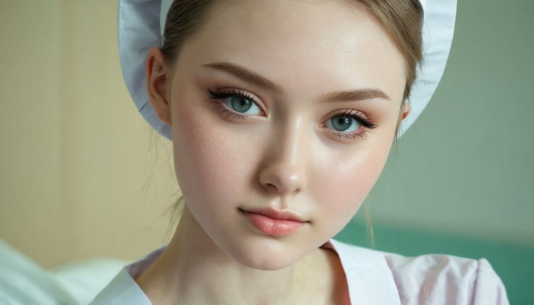 Tags: 21872187, SDXL
{"3": {"inputs": {"seed": 556144934379740, "steps": 32, "cfg": 7.5, "sampler_name": "dpmpp_2m", "scheduler": "karras", "denoise": 1.0, "model": ["27", 0], "positive": ["6", 0], "negative": ["7", 0], "latent_image": ["5", 0]}, "class_type": "KSampler"}, "4": {"inputs": {"ckpt_name": "juggernautxl.safetensors"}, "class_type": "CheckpointLoaderSimple"}, "5": {"inputs": {"width": 1344, "height": 768, "batch_size": 1}, "class_type": "EmptyLatentImage"}, "6": {"inputs": {"text": "20 year old girl, (russian:0.95), (eyelashes:0.95), (blush:0.95), (slim:1.06), (sexy lips:1.02), (temptress:1.01), (pale skin:1.06), (seductive pose:1.08), (seductive facial expression:1.02), (beautiful eyes:1.06), (double eyelids:0.99), (cute:1.01), (detailed face:1.03), (in a seductive pose:1.03), (large perky breasts:0.99), (cleavage:0.96), (thigh gap:1.12), (nurse in uniform:1.08) working in a hospital ward, (natural looking skin:1.09), (textured skin:1.02), (RAW:1.09), (detailed skin:1.04), (skin fuzz:1.05), (candid cinema:1.08), (film:1.01), (soft lighting:1.07), (portra:1.02)", "clip": ["27", 1]}, "class_type": "CLIPTextEncode"}, "7": {"inputs": {"text": "(low resolution:1.08), (bad hands:1.14), (twisted:1.05), (open mouth:1.09), (watermark:1.11), (worst quality:1.07), (distorted:1.13)", "clip": ["27", 1]}, "class_type": "CLIPTextEncode"}, "8": {"inputs": {"samples": ["3", 0], "vae": ["4", 2]}, "class_type": "VAEDecode"}, "25": {"inputs": {"lora_name": "nudify_xl.safetensors", "strength_model": 0.21, "strength_clip": 0.29, "model": ["4", 0], "clip": ["4", 1]}, "class_type": "LoraLoader"}, "26": {"inputs": {"lora_name": "shirtlift_SDXL_v2.safetensors", "strength_model": 0.09, "strength_clip": 0.0, "model": ["25", 0], "clip": ["25", 1]}, "class_type": "LoraLoader"}, "27": {"inputs": {"lora_name": "PerfectEyesXL.safetensors", "strength_model": 0.18, "strength_clip": 0.0, "model": ["26", 0], "clip": ["26", 1]}, "class_type": "LoraLoader"}, "30": {"inputs": {"model_name": "4x_NMKD-Superscale-SP_178000_G.pth"}, "class_type": "UpscaleModelLoader"}, "31": {"inputs": {"upscale_model": ["30", 0], "image": ["8", 0]}, "class_type": "ImageUpscaleWithModel"}, "32": {"inputs": {"upscale_method": "lanczos", "scale_by": 0.5, "image": ["31", 0]}, "class_type": "ImageScaleBy"}, "33": {"inputs": {"pixels": ["32", 0], "vae": ["4", 2]}, "class_type": "VAEEncode"}, "34": {"inputs": {"seed": 556144934379740, "steps": 32, "cfg": 7.5, "sampler_name": "dpmpp_2m", "scheduler": "karras", "denoise": 0.3, "model": ["27", 0], "positive": ["6", 0], "negative": ["7", 0], "latent_image": ["33", 0]}, "class_type": "KSampler"}, "36": {"inputs": {"samples": ["34", 0], "vae": ["4", 2]}, "class_type": "VAEDecode"}, "39": {"inputs": {"filename_prefix": "comfyapi-1731646919028", "images": ["36", 0]}, "class_type": "SaveImage"}}