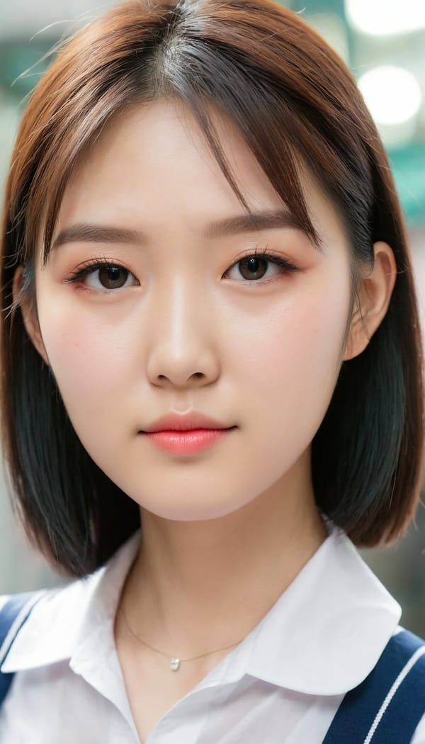 Tags: 21872187, SDXL
{"3": {"inputs": {"seed": 566153926244653, "steps": 64, "cfg": 5.42, "sampler_name": "dpmpp_2m", "scheduler": "karras", "denoise": 1.0, "model": ["27", 0], "positive": ["6", 0], "negative": ["7", 0], "latent_image": ["5", 0]}, "class_type": "KSampler"}, "4": {"inputs": {"ckpt_name": "juggernautXL_v8Rundiffusion.safetensors"}, "class_type": "CheckpointLoaderSimple"}, "5": {"inputs": {"width": 768, "height": 1344, "batch_size": 1}, "class_type": "EmptyLatentImage"}, "6": {"inputs": {"text": "22 year old girl, (taiwanese:1.04), (sexy lips:1.09), (double eyelids:1.10), (blush:1.02), (slim:0.97), (beautiful eyes:1.14), (temptress:0.96), (seductive facial expression:1.00), (seductive pose:1.10), (pale skin:1.03), (cute:1.00), (idol:0.98), (detailed face:0.97), (eyelashes:1.10), (in a seductive pose:1.04), (large perky breasts:1.00), (cleavage:1.05), (thigh gap:1.06), (school uniform:1.09), choker, busy street, (RAW:1.01), (natural looking skin:1.07), (film:1.09), (portra:1.04), (skin fuzz:1.07), (candid cinema:1.09), (detailed skin:1.02), (soft lighting:1.09), (textured skin:1.06)", "clip": ["27", 1]}, "class_type": "CLIPTextEncode"}, "7": {"inputs": {"text": "(watermark:1.06), (worst quality:1.06), (bad hands:1.14), (twisted:1.08), (distorted:1.14), (low resolution:1.11), (open mouth:1.09)", "clip": ["27", 1]}, "class_type": "CLIPTextEncode"}, "8": {"inputs": {"samples": ["3", 0], "vae": ["4", 2]}, "class_type": "VAEDecode"}, "25": {"inputs": {"lora_name": "nudify_xl.safetensors", "strength_model": 0.03, "strength_clip": 0.2, "model": ["4", 0], "clip": ["4", 1]}, "class_type": "LoraLoader"}, "26": {"inputs": {"lora_name": "shirtlift_SDXL_v2.safetensors", "strength_model": 0.13, "strength_clip": 0.07, "model": ["25", 0], "clip": ["25", 1]}, "class_type": "LoraLoader"}, "27": {"inputs": {"lora_name": "PerfectEyesXL.safetensors", "strength_model": 0.13, "strength_clip": 0.11, "model": ["26", 0], "clip": ["26", 1]}, "class_type": "LoraLoader"}, "30": {"inputs": {"model_name": "4x_NMKD-Superscale-SP_178000_G.pth"}, "class_type": "UpscaleModelLoader"}, "31": {"inputs": {"upscale_model": ["30", 0], "image": ["8", 0]}, "class_type": "ImageUpscaleWithModel"}, "32": {"inputs": {"upscale_method": "lanczos", "scale_by": 0.5, "image": ["31", 0]}, "class_type": "ImageScaleBy"}, "33": {"inputs": {"pixels": ["32", 0], "vae": ["4", 2]}, "class_type": "VAEEncode"}, "34": {"inputs": {"seed": 566153926244653, "steps": 64, "cfg": 5.42, "sampler_name": "dpmpp_2m", "scheduler": "karras", "denoise": 0.3, "model": ["27", 0], "positive": ["6", 0], "negative": ["7", 0], "latent_image": ["33", 0]}, "class_type": "KSampler"}, "36": {"inputs": {"samples": ["34", 0], "vae": ["4", 2]}, "class_type": "VAEDecode"}, "39": {"inputs": {"filename_prefix": "comfyapi-1707308215338", "images": ["36", 0]}, "class_type": "SaveImage"}}