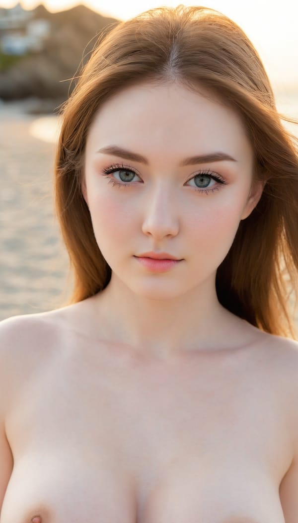 Tags: 21872187, SDXL
{"3": {"inputs": {"seed": 859788556973415, "steps": 64, "cfg": 5.39, "sampler_name": "dpmpp_2m", "scheduler": "karras", "denoise": 1.0, "model": ["27", 0], "positive": ["6", 0], "negative": ["7", 0], "latent_image": ["5", 0]}, "class_type": "KSampler"}, "4": {"inputs": {"ckpt_name": "juggernautXL_v8Rundiffusion.safetensors"}, "class_type": "CheckpointLoaderSimple"}, "5": {"inputs": {"width": 768, "height": 1344, "batch_size": 1}, "class_type": "EmptyLatentImage"}, "6": {"inputs": {"text": "22 year old girl, (eyelashes:1.03), (temptress:1.12), (seductive pose:0.95), (pale skin:1.10), (blush:0.98), (double eyelids:1.13), (seductive facial expression:1.05), (detailed face:0.96), (beautiful eyes:0.99), (idol:0.99), (sexy lips:1.02), (slim:1.08), (in a seductive pose:1.05), (large perky breasts:1.01), (cleavage:1.11), (thigh gap:1.03), strolling (nude:1.12) at a beach, (textured skin:1.04), (soft lighting:1.01), (portra:1.03), (skin fuzz:1.01), (detailed skin:1.03), (film:1.08), (candid cinema:1.09), (natural looking skin:1.05), (RAW:1.00)", "clip": ["27", 1]}, "class_type": "CLIPTextEncode"}, "7": {"inputs": {"text": "(worst quality:1.10), (twisted:1.09), (bad hands:1.05), (low resolution:1.12), (distorted:1.07), (watermark:1.05), (open mouth:1.05)", "clip": ["27", 1]}, "class_type": "CLIPTextEncode"}, "8": {"inputs": {"samples": ["3", 0], "vae": ["4", 2]}, "class_type": "VAEDecode"}, "25": {"inputs": {"lora_name": "nudify_xl.safetensors", "strength_model": 0.05, "strength_clip": 0.15, "model": ["4", 0], "clip": ["4", 1]}, "class_type": "LoraLoader"}, "26": {"inputs": {"lora_name": "shirtlift_SDXL_v2.safetensors", "strength_model": 0.11, "strength_clip": 0.08, "model": ["25", 0], "clip": ["25", 1]}, "class_type": "LoraLoader"}, "27": {"inputs": {"lora_name": "PerfectEyesXL.safetensors", "strength_model": 0.08, "strength_clip": 0.17, "model": ["26", 0], "clip": ["26", 1]}, "class_type": "LoraLoader"}, "30": {"inputs": {"model_name": "4x_NMKD-Superscale-SP_178000_G.pth"}, "class_type": "UpscaleModelLoader"}, "31": {"inputs": {"upscale_model": ["30", 0], "image": ["8", 0]}, "class_type": "ImageUpscaleWithModel"}, "32": {"inputs": {"upscale_method": "lanczos", "scale_by": 0.5, "image": ["31", 0]}, "class_type": "ImageScaleBy"}, "33": {"inputs": {"pixels": ["32", 0], "vae": ["4", 2]}, "class_type": "VAEEncode"}, "34": {"inputs": {"seed": 859788556973415, "steps": 64, "cfg": 5.39, "sampler_name": "dpmpp_2m", "scheduler": "karras", "denoise": 0.3, "model": ["27", 0], "positive": ["6", 0], "negative": ["7", 0], "latent_image": ["33", 0]}, "class_type": "KSampler"}, "36": {"inputs": {"samples": ["34", 0], "vae": ["4", 2]}, "class_type": "VAEDecode"}, "39": {"inputs": {"filename_prefix": "comfyapi-1707897970247", "images": ["36", 0]}, "class_type": "SaveImage"}}