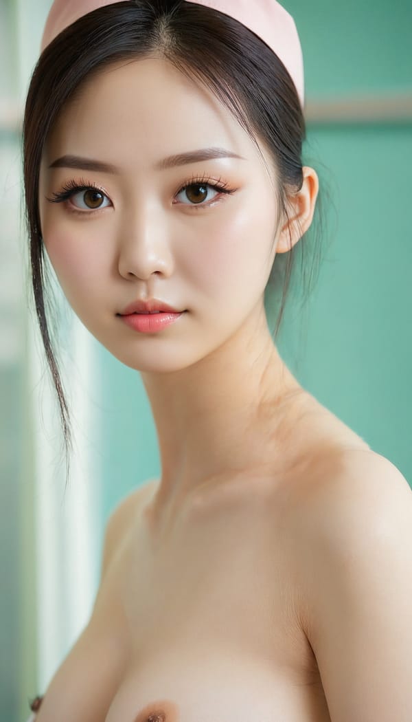 Tags: 21872187, SDXL
{"3": {"inputs": {"seed": 331645244054345, "steps": 32, "cfg": 7.63, "sampler_name": "dpmpp_2m", "scheduler": "karras", "denoise": 1.0, "model": ["27", 0], "positive": ["6", 0], "negative": ["7", 0], "latent_image": ["5", 0]}, "class_type": "KSampler"}, "4": {"inputs": {"ckpt_name": "juggernautxl.safetensors"}, "class_type": "CheckpointLoaderSimple"}, "5": {"inputs": {"width": 768, "height": 1344, "batch_size": 1}, "class_type": "EmptyLatentImage"}, "6": {"inputs": {"text": "26 year old girl, (chinese:0.95), (russian:0.99), (japanese:1.02), (temptress:1.07), (beautiful eyes:1.01), (cute:1.00), (detailed face:1.10), (eyelashes:1.13), (sexy lips:0.95), (slim:0.95), (pale skin:1.09), (seductive facial expression:1.11), (seductive pose:1.12), (blush:0.95), (idol:0.97), (double eyelids:1.13), (in a seductive pose:0.95), (large perky breasts:0.99), (cleavage:0.95), (thigh gap:1.14), (nurse in uniform:0.97) working in a hospital ward, (textured skin:1.05), (RAW:1.03), (candid cinema:1.04), (natural looking skin:1.07), (detailed skin:1.01), (portra:1.02), (soft lighting:1.05), (film:1.07), (skin fuzz:1.05)", "clip": ["27", 1]}, "class_type": "CLIPTextEncode"}, "7": {"inputs": {"text": "(bad hands:1.06), (distorted:1.11), (worst quality:1.07), (low resolution:1.08), (watermark:1.06), (open mouth:1.09), (twisted:1.08)", "clip": ["27", 1]}, "class_type": "CLIPTextEncode"}, "8": {"inputs": {"samples": ["3", 0], "vae": ["4", 2]}, "class_type": "VAEDecode"}, "25": {"inputs": {"lora_name": "nudify_xl.safetensors", "strength_model": 0.16, "strength_clip": 0.03, "model": ["4", 0], "clip": ["4", 1]}, "class_type": "LoraLoader"}, "26": {"inputs": {"lora_name": "shirtlift_SDXL_v2.safetensors", "strength_model": 0.12, "strength_clip": 0.07, "model": ["25", 0], "clip": ["25", 1]}, "class_type": "LoraLoader"}, "27": {"inputs": {"lora_name": "PerfectEyesXL.safetensors", "strength_model": 0.15, "strength_clip": 0.02, "model": ["26", 0], "clip": ["26", 1]}, "class_type": "LoraLoader"}, "30": {"inputs": {"model_name": "4x_NMKD-Superscale-SP_178000_G.pth"}, "class_type": "UpscaleModelLoader"}, "31": {"inputs": {"upscale_model": ["30", 0], "image": ["8", 0]}, "class_type": "ImageUpscaleWithModel"}, "32": {"inputs": {"upscale_method": "lanczos", "scale_by": 0.5, "image": ["31", 0]}, "class_type": "ImageScaleBy"}, "33": {"inputs": {"pixels": ["32", 0], "vae": ["4", 2]}, "class_type": "VAEEncode"}, "34": {"inputs": {"seed": 331645244054345, "steps": 32, "cfg": 7.63, "sampler_name": "dpmpp_2m", "scheduler": "karras", "denoise": 0.3, "model": ["27", 0], "positive": ["6", 0], "negative": ["7", 0], "latent_image": ["33", 0]}, "class_type": "KSampler"}, "36": {"inputs": {"samples": ["34", 0], "vae": ["4", 2]}, "class_type": "VAEDecode"}, "39": {"inputs": {"filename_prefix": "comfyapi-1730496119996", "images": ["36", 0]}, "class_type": "SaveImage"}}