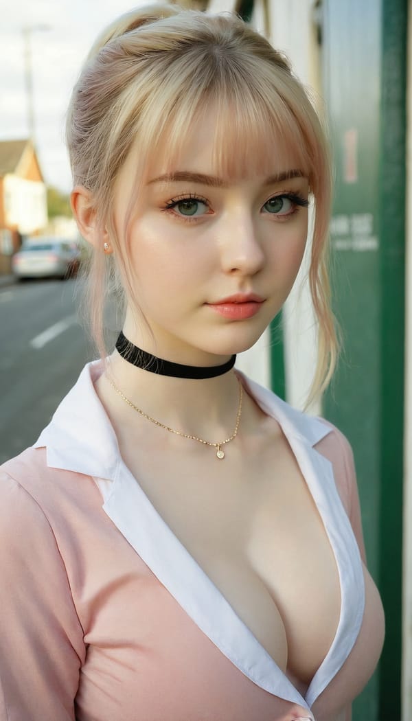 Tags: 21872187, SDXL
{"3": {"inputs": {"seed": 565218478202103, "steps": 32, "cfg": 5.36, "sampler_name": "dpmpp_2m", "scheduler": "karras", "denoise": 1.0, "model": ["27", 0], "positive": ["6", 0], "negative": ["7", 0], "latent_image": ["5", 0]}, "class_type": "KSampler"}, "4": {"inputs": {"ckpt_name": "juggernautxl.safetensors"}, "class_type": "CheckpointLoaderSimple"}, "5": {"inputs": {"width": 768, "height": 1344, "batch_size": 1}, "class_type": "EmptyLatentImage"}, "6": {"inputs": {"text": "23 year old girl, (irish:0.95), (sexy lips:1.05), (pale skin:0.97), (seductive pose:0.98), (cute:1.13), (double eyelids:0.96), (temptress:1.13), (blush:1.13), (beautiful eyes:0.99), (slim:0.98), (idol:1.04), (eyelashes:1.11), (seductive facial expression:0.95), (in a seductive pose:1.02), (large perky breasts:1.06), (cleavage:1.12), (thigh gap:1.11), (school uniform:1.11), choker, busy street, (detailed skin:1.03), (candid cinema:1.08), (portra:1.06), (skin fuzz:1.01), (natural looking skin:1.07), (soft lighting:1.05), (textured skin:1.07), (RAW:1.06), (film:1.09)", "clip": ["27", 1]}, "class_type": "CLIPTextEncode"}, "7": {"inputs": {"text": "(open mouth:1.11), (bad hands:1.14), (low resolution:1.06), (worst quality:1.07), (watermark:1.09), (distorted:1.12), (twisted:1.11)", "clip": ["27", 1]}, "class_type": "CLIPTextEncode"}, "8": {"inputs": {"samples": ["3", 0], "vae": ["4", 2]}, "class_type": "VAEDecode"}, "25": {"inputs": {"lora_name": "nudify_xl.safetensors", "strength_model": 0.07, "strength_clip": 0.33, "model": ["4", 0], "clip": ["4", 1]}, "class_type": "LoraLoader"}, "26": {"inputs": {"lora_name": "shirtlift_SDXL_v2.safetensors", "strength_model": 0.17, "strength_clip": 0.19, "model": ["25", 0], "clip": ["25", 1]}, "class_type": "LoraLoader"}, "27": {"inputs": {"lora_name": "PerfectEyesXL.safetensors", "strength_model": 0.07, "strength_clip": 0.06, "model": ["26", 0], "clip": ["26", 1]}, "class_type": "LoraLoader"}, "30": {"inputs": {"model_name": "4x_NMKD-Superscale-SP_178000_G.pth"}, "class_type": "UpscaleModelLoader"}, "31": {"inputs": {"upscale_model": ["30", 0], "image": ["8", 0]}, "class_type": "ImageUpscaleWithModel"}, "32": {"inputs": {"upscale_method": "lanczos", "scale_by": 0.5, "image": ["31", 0]}, "class_type": "ImageScaleBy"}, "33": {"inputs": {"pixels": ["32", 0], "vae": ["4", 2]}, "class_type": "VAEEncode"}, "34": {"inputs": {"seed": 565218478202103, "steps": 32, "cfg": 5.36, "sampler_name": "dpmpp_2m", "scheduler": "karras", "denoise": 0.3, "model": ["27", 0], "positive": ["6", 0], "negative": ["7", 0], "latent_image": ["33", 0]}, "class_type": "KSampler"}, "36": {"inputs": {"samples": ["34", 0], "vae": ["4", 2]}, "class_type": "VAEDecode"}, "39": {"inputs": {"filename_prefix": "comfyapi-1733833414228", "images": ["36", 0]}, "class_type": "SaveImage"}}