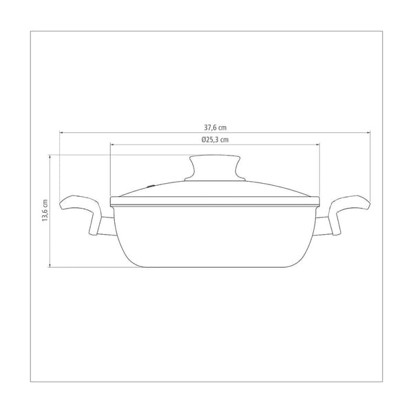 Tags: sartén arrocera antiadherente, sartén arrocera Tramontina, sartén honda con tapa 24 cm, sartén 2.8 L antiadherente, sartén para arroz 24 cm
