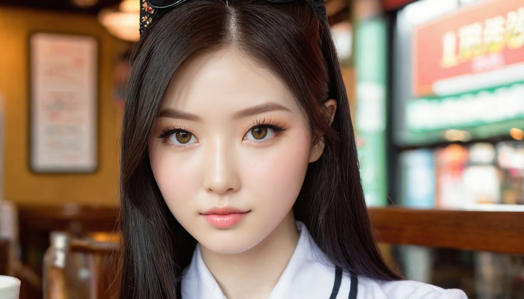 Tags: 21872187, SDXL
{"3": {"inputs": {"seed": 636318973898386, "steps": 32, "cfg": 6.05, "sampler_name": "dpmpp_2m", "scheduler": "karras", "denoise": 1.0, "model": ["27", 0], "positive": ["6", 0], "negative": ["7", 0], "latent_image": ["5", 0]}, "class_type": "KSampler"}, "4": {"inputs": {"ckpt_name": "juggernautxl.safetensors"}, "class_type": "CheckpointLoaderSimple"}, "5": {"inputs": {"width": 1344, "height": 768, "batch_size": 1}, "class_type": "EmptyLatentImage"}, "6": {"inputs": {"text": "18 year old girl, (irish:1.04), (taiwanese:1.07), (pale skin:1.02), (beautiful eyes:0.95), (idol:1.03), (slim:1.12), (sexy lips:1.13), (blush:1.11), (detailed face:1.10), (double eyelids:1.09), (eyelashes:1.10), (seductive facial expression:1.00), (seductive pose:1.11), (cute:1.07), (in a seductive pose:1.07), (large perky breasts:1.01), (cleavage:0.98), (thigh gap:1.06), (a waitress in uniform:1.12) working at a restaurant, (film:1.01), (textured skin:1.00), (natural looking skin:1.04), (detailed skin:1.04), (RAW:1.09), (portra:1.01), (candid cinema:1.08), (soft lighting:1.02), (skin fuzz:1.00)", "clip": ["27", 1]}, "class_type": "CLIPTextEncode"}, "7": {"inputs": {"text": "(open mouth:1.12), (twisted:1.10), (watermark:1.11), (bad hands:1.07), (worst quality:1.10), (distorted:1.12), (low resolution:1.09)", "clip": ["27", 1]}, "class_type": "CLIPTextEncode"}, "8": {"inputs": {"samples": ["3", 0], "vae": ["4", 2]}, "class_type": "VAEDecode"}, "25": {"inputs": {"lora_name": "nudify_xl.safetensors", "strength_model": 0.06, "strength_clip": 0.05, "model": ["4", 0], "clip": ["4", 1]}, "class_type": "LoraLoader"}, "26": {"inputs": {"lora_name": "shirtlift_SDXL_v2.safetensors", "strength_model": 0.06, "strength_clip": 0.06, "model": ["25", 0], "clip": ["25", 1]}, "class_type": "LoraLoader"}, "27": {"inputs": {"lora_name": "PerfectEyesXL.safetensors", "strength_model": 0.19, "strength_clip": 0.13, "model": ["26", 0], "clip": ["26", 1]}, "class_type": "LoraLoader"}, "30": {"inputs": {"model_name": "4x_NMKD-Superscale-SP_178000_G.pth"}, "class_type": "UpscaleModelLoader"}, "31": {"inputs": {"upscale_model": ["30", 0], "image": ["8", 0]}, "class_type": "ImageUpscaleWithModel"}, "32": {"inputs": {"upscale_method": "lanczos", "scale_by": 0.5, "image": ["31", 0]}, "class_type": "ImageScaleBy"}, "33": {"inputs": {"pixels": ["32", 0], "vae": ["4", 2]}, "class_type": "VAEEncode"}, "34": {"inputs": {"seed": 636318973898386, "steps": 32, "cfg": 6.05, "sampler_name": "dpmpp_2m", "scheduler": "karras", "denoise": 0.3, "model": ["27", 0], "positive": ["6", 0], "negative": ["7", 0], "latent_image": ["33", 0]}, "class_type": "KSampler"}, "36": {"inputs": {"samples": ["34", 0], "vae": ["4", 2]}, "class_type": "VAEDecode"}, "39": {"inputs": {"filename_prefix": "comfyapi-1714708828977", "images": ["36", 0]}, "class_type": "SaveImage"}}