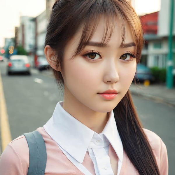 Tags: 21872187, SDXL
{"3": {"inputs": {"seed": 463735358541807, "steps": 64, "cfg": 6.99, "sampler_name": "dpmpp_2m", "scheduler": "karras", "denoise": 1.0, "model": ["27", 0], "positive": ["6", 0], "negative": ["7", 0], "latent_image": ["5", 0]}, "class_type": "KSampler"}, "4": {"inputs": {"ckpt_name": "juggernautxl.safetensors"}, "class_type": "CheckpointLoaderSimple"}, "5": {"inputs": {"width": 1024, "height": 1024, "batch_size": 1}, "class_type": "EmptyLatentImage"}, "6": {"inputs": {"text": "25 year old girl, (irish:1.04), (ukrainian:1.12), (korean:0.98), (cute:1.11), (seductive pose:0.98), (detailed face:0.98), (seductive facial expression:1.07), (pale skin:0.98), (temptress:1.08), (blush:1.04), (eyelashes:0.98), (sexy lips:1.06), (slim:1.04), (double eyelids:1.05), (idol:1.02), (beautiful eyes:1.09), (perky ass:1.03), (exposed ass:0.95), (looking back:1.10), (sexy ass:0.98), (thigh gap:1.10), (school uniform:1.12), choker, busy street, (textured skin:1.02), (film:1.09), (RAW:1.09), (skin fuzz:1.06), (natural looking skin:1.06), (candid cinema:1.04), (detailed skin:1.06), (portra:1.04), (soft lighting:1.00)", "clip": ["27", 1]}, "class_type": "CLIPTextEncode"}, "7": {"inputs": {"text": "(worst quality:1.05), (twisted:1.06), (bad hands:1.13), (distorted:1.05), (open mouth:1.13), (watermark:1.12), (low resolution:1.07)", "clip": ["27", 1]}, "class_type": "CLIPTextEncode"}, "8": {"inputs": {"samples": ["3", 0], "vae": ["4", 2]}, "class_type": "VAEDecode"}, "25": {"inputs": {"lora_name": "nudify_xl.safetensors", "strength_model": 0.08, "strength_clip": 0.25, "model": ["4", 0], "clip": ["4", 1]}, "class_type": "LoraLoader"}, "26": {"inputs": {"lora_name": "shirtlift_SDXL_v2.safetensors", "strength_model": 0.08, "strength_clip": 0.04, "model": ["25", 0], "clip": ["25", 1]}, "class_type": "LoraLoader"}, "27": {"inputs": {"lora_name": "PerfectEyesXL.safetensors", "strength_model": 0.19, "strength_clip": 0.06, "model": ["26", 0], "clip": ["26", 1]}, "class_type": "LoraLoader"}, "30": {"inputs": {"model_name": "4x_NMKD-Superscale-SP_178000_G.pth"}, "class_type": "UpscaleModelLoader"}, "31": {"inputs": {"upscale_model": ["30", 0], "image": ["8", 0]}, "class_type": "ImageUpscaleWithModel"}, "32": {"inputs": {"upscale_method": "lanczos", "scale_by": 0.5, "image": ["31", 0]}, "class_type": "ImageScaleBy"}, "33": {"inputs": {"pixels": ["32", 0], "vae": ["4", 2]}, "class_type": "VAEEncode"}, "34": {"inputs": {"seed": 463735358541807, "steps": 64, "cfg": 6.99, "sampler_name": "dpmpp_2m", "scheduler": "karras", "denoise": 0.3, "model": ["27", 0], "positive": ["6", 0], "negative": ["7", 0], "latent_image": ["33", 0]}, "class_type": "KSampler"}, "36": {"inputs": {"samples": ["34", 0], "vae": ["4", 2]}, "class_type": "VAEDecode"}, "39": {"inputs": {"filename_prefix": "comfyapi-1725772023060", "images": ["36", 0]}, "class_type": "SaveImage"}}