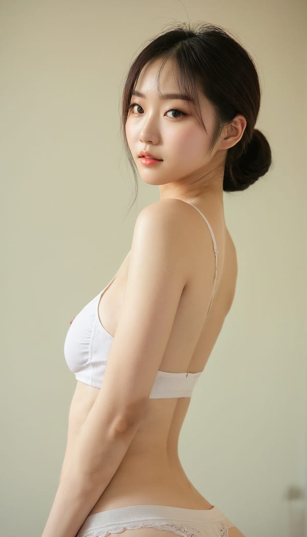 Tags: 21872187, SDXL
{"3": {"inputs": {"seed": 946697608624794, "steps": 64, "cfg": 5.97, "sampler_name": "dpmpp_2m", "scheduler": "karras", "denoise": 1.0, "model": ["27", 0], "positive": ["6", 0], "negative": ["7", 0], "latent_image": ["5", 0]}, "class_type": "KSampler"}, "4": {"inputs": {"ckpt_name": "juggernautxl.safetensors"}, "class_type": "CheckpointLoaderSimple"}, "5": {"inputs": {"width": 768, "height": 1344, "batch_size": 1}, "class_type": "EmptyLatentImage"}, "6": {"inputs": {"text": "22 year old girl, (korean:0.96), (detailed face:1.05), (temptress:1.13), (slim:1.01), (idol:0.96), (pale skin:0.98), (eyelashes:1.11), (sexy lips:1.07), (beautiful eyes:1.04), (double eyelids:1.01), (cute:1.10), (blush:0.97), (seductive pose:0.96), (seductive facial expression:1.00), (on all fours:1.11), (spreading ass cheeks:1.06), (from behind:1.08), (backboob:1.10), (white tanktop:1.01), busy street, (candid cinema:1.01), (textured skin:1.01), (film:1.02), (RAW:1.01), (detailed skin:1.04), (natural looking skin:1.01), (skin fuzz:1.04), (portra:1.02), (soft lighting:1.03)", "clip": ["27", 1]}, "class_type": "CLIPTextEncode"}, "7": {"inputs": {"text": "(distorted:1.05), (watermark:1.05), (open mouth:1.12), (low resolution:1.07), (twisted:1.10), (worst quality:1.12), (bad hands:1.11)", "clip": ["27", 1]}, "class_type": "CLIPTextEncode"}, "8": {"inputs": {"samples": ["3", 0], "vae": ["4", 2]}, "class_type": "VAEDecode"}, "25": {"inputs": {"lora_name": "nudify_xl.safetensors", "strength_model": 0.21, "strength_clip": 0.18, "model": ["4", 0], "clip": ["4", 1]}, "class_type": "LoraLoader"}, "26": {"inputs": {"lora_name": "shirtlift_SDXL_v2.safetensors", "strength_model": 0.03, "strength_clip": 0.18, "model": ["25", 0], "clip": ["25", 1]}, "class_type": "LoraLoader"}, "27": {"inputs": {"lora_name": "PerfectEyesXL.safetensors", "strength_model": 0.18, "strength_clip": 0.02, "model": ["26", 0], "clip": ["26", 1]}, "class_type": "LoraLoader"}, "30": {"inputs": {"model_name": "4x_NMKD-Superscale-SP_178000_G.pth"}, "class_type": "UpscaleModelLoader"}, "31": {"inputs": {"upscale_model": ["30", 0], "image": ["8", 0]}, "class_type": "ImageUpscaleWithModel"}, "32": {"inputs": {"upscale_method": "lanczos", "scale_by": 0.5, "image": ["31", 0]}, "class_type": "ImageScaleBy"}, "33": {"inputs": {"pixels": ["32", 0], "vae": ["4", 2]}, "class_type": "VAEEncode"}, "34": {"inputs": {"seed": 946697608624794, "steps": 64, "cfg": 5.97, "sampler_name": "dpmpp_2m", "scheduler": "karras", "denoise": 0.3, "model": ["27", 0], "positive": ["6", 0], "negative": ["7", 0], "latent_image": ["33", 0]}, "class_type": "KSampler"}, "36": {"inputs": {"samples": ["34", 0], "vae": ["4", 2]}, "class_type": "VAEDecode"}, "39": {"inputs": {"filename_prefix": "comfyapi-1713665790775", "images": ["36", 0]}, "class_type": "SaveImage"}}