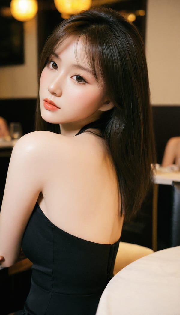 Tags: 21872187, SDXL
{"3": {"inputs": {"seed": 278647618696793, "steps": 32, "cfg": 6.08, "sampler_name": "dpmpp_2m", "scheduler": "karras", "denoise": 1.0, "model": ["27", 0], "positive": ["6", 0], "negative": ["7", 0], "latent_image": ["5", 0]}, "class_type": "KSampler"}, "4": {"inputs": {"ckpt_name": "leosamsHelloworldSDXL_helloworldSDXL32DPO.safetensors"}, "class_type": "CheckpointLoaderSimple"}, "5": {"inputs": {"width": 768, "height": 1344, "batch_size": 1}, "class_type": "EmptyLatentImage"}, "6": {"inputs": {"text": "28 year old girl, (double eyelids:1.12), (idol:0.97), (temptress:1.09), (sexy lips:1.13), (beautiful eyes:1.14), (blush:1.05), (seductive facial expression:0.96), (detailed face:1.14), (pale skin:1.11), (cute:1.02), (slim:0.95), (eyelashes:1.01), (seductive pose:1.11), (on all fours:1.00), (spreading ass cheeks:1.00), (from behind:1.03), (backboob:1.00), (wearing a little black dress:0.96) at a fine dining restaurant, (soft lighting:1.04), (RAW:1.05), (natural looking skin:1.00), (film:1.08), (skin fuzz:1.01), (detailed skin:1.02), (portra:1.06), (textured skin:1.08), (candid cinema:1.08)", "clip": ["27", 1]}, "class_type": "CLIPTextEncode"}, "7": {"inputs": {"text": "(open mouth:1.12), (twisted:1.10), (low resolution:1.12), (worst quality:1.05), (bad hands:1.07), (distorted:1.09), (watermark:1.08)", "clip": ["27", 1]}, "class_type": "CLIPTextEncode"}, "8": {"inputs": {"samples": ["3", 0], "vae": ["4", 2]}, "class_type": "VAEDecode"}, "25": {"inputs": {"lora_name": "nudify_xl.safetensors", "strength_model": 0.29, "strength_clip": 0.06, "model": ["4", 0], "clip": ["4", 1]}, "class_type": "LoraLoader"}, "26": {"inputs": {"lora_name": "shirtlift_SDXL_v2.safetensors", "strength_model": 0.08, "strength_clip": 0.08, "model": ["25", 0], "clip": ["25", 1]}, "class_type": "LoraLoader"}, "27": {"inputs": {"lora_name": "PerfectEyesXL.safetensors", "strength_model": 0.09, "strength_clip": 0.05, "model": ["26", 0], "clip": ["26", 1]}, "class_type": "LoraLoader"}, "30": {"inputs": {"model_name": "4x_NMKD-Superscale-SP_178000_G.pth"}, "class_type": "UpscaleModelLoader"}, "31": {"inputs": {"upscale_model": ["30", 0], "image": ["8", 0]}, "class_type": "ImageUpscaleWithModel"}, "32": {"inputs": {"upscale_method": "lanczos", "scale_by": 0.5, "image": ["31", 0]}, "class_type": "ImageScaleBy"}, "33": {"inputs": {"pixels": ["32", 0], "vae": ["4", 2]}, "class_type": "VAEEncode"}, "34": {"inputs": {"seed": 278647618696793, "steps": 32, "cfg": 6.08, "sampler_name": "dpmpp_2m", "scheduler": "karras", "denoise": 0.3, "model": ["27", 0], "positive": ["6", 0], "negative": ["7", 0], "latent_image": ["33", 0]}, "class_type": "KSampler"}, "36": {"inputs": {"samples": ["34", 0], "vae": ["4", 2]}, "class_type": "VAEDecode"}, "39": {"inputs": {"filename_prefix": "comfyapi-1707284899173", "images": ["36", 0]}, "class_type": "SaveImage"}}