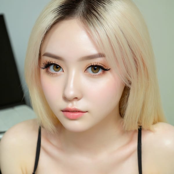 Tags: 21872187, SDXL
{"3": {"inputs": {"seed": 382203184626041, "steps": 64, "cfg": 5.72, "sampler_name": "dpmpp_2m", "scheduler": "karras", "denoise": 1.0, "model": ["27", 0], "positive": ["6", 0], "negative": ["7", 0], "latent_image": ["5", 0]}, "class_type": "KSampler"}, "4": {"inputs": {"ckpt_name": "juggernautxl.safetensors"}, "class_type": "CheckpointLoaderSimple"}, "5": {"inputs": {"width": 1024, "height": 1024, "batch_size": 1}, "class_type": "EmptyLatentImage"}, "6": {"inputs": {"text": "27 year old girl, (detailed face:1.00), (cute:1.11), (eyelashes:1.07), (slim:1.04), (beautiful eyes:1.00), (seductive facial expression:1.14), (double eyelids:1.07), (seductive pose:1.05), (sexy lips:0.96), (temptress:1.02), (pale skin:1.14), (blush:1.11), (idol:1.06), (in a seductive pose:1.07), (large perky breasts:1.06), (cleavage:1.01), (thigh gap:0.99), (an office lady:1.01), (soft lighting:1.02), (film:1.08), (candid cinema:1.03), (natural looking skin:1.09), (portra:1.06), (textured skin:1.04), (detailed skin:1.01), (RAW:1.00), (skin fuzz:1.05)", "clip": ["27", 1]}, "class_type": "CLIPTextEncode"}, "7": {"inputs": {"text": "(twisted:1.06), (watermark:1.07), (open mouth:1.12), (distorted:1.14), (bad hands:1.09), (worst quality:1.07), (low resolution:1.06)", "clip": ["27", 1]}, "class_type": "CLIPTextEncode"}, "8": {"inputs": {"samples": ["3", 0], "vae": ["4", 2]}, "class_type": "VAEDecode"}, "25": {"inputs": {"lora_name": "nudify_xl.safetensors", "strength_model": 0.17, "strength_clip": 0.26, "model": ["4", 0], "clip": ["4", 1]}, "class_type": "LoraLoader"}, "26": {"inputs": {"lora_name": "shirtlift_SDXL_v2.safetensors", "strength_model": 0.11, "strength_clip": 0.08, "model": ["25", 0], "clip": ["25", 1]}, "class_type": "LoraLoader"}, "27": {"inputs": {"lora_name": "PerfectEyesXL.safetensors", "strength_model": 0.19, "strength_clip": 0.08, "model": ["26", 0], "clip": ["26", 1]}, "class_type": "LoraLoader"}, "30": {"inputs": {"model_name": "4x_NMKD-Superscale-SP_178000_G.pth"}, "class_type": "UpscaleModelLoader"}, "31": {"inputs": {"upscale_model": ["30", 0], "image": ["8", 0]}, "class_type": "ImageUpscaleWithModel"}, "32": {"inputs": {"upscale_method": "lanczos", "scale_by": 0.5, "image": ["31", 0]}, "class_type": "ImageScaleBy"}, "33": {"inputs": {"pixels": ["32", 0], "vae": ["4", 2]}, "class_type": "VAEEncode"}, "34": {"inputs": {"seed": 382203184626041, "steps": 64, "cfg": 5.72, "sampler_name": "dpmpp_2m", "scheduler": "karras", "denoise": 0.3, "model": ["27", 0], "positive": ["6", 0], "negative": ["7", 0], "latent_image": ["33", 0]}, "class_type": "KSampler"}, "36": {"inputs": {"samples": ["34", 0], "vae": ["4", 2]}, "class_type": "VAEDecode"}, "39": {"inputs": {"filename_prefix": "comfyapi-1724541637841", "images": ["36", 0]}, "class_type": "SaveImage"}}