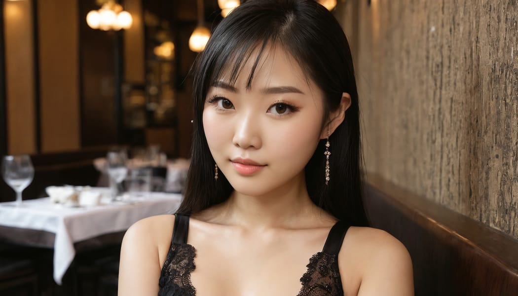 Tags: 21872187, SDXL
{"3": {"inputs": {"seed": 756752929156341, "steps": 64, "cfg": 5.58, "sampler_name": "dpmpp_2m", "scheduler": "karras", "denoise": 1.0, "model": ["27", 0], "positive": ["6", 0], "negative": ["7", 0], "latent_image": ["5", 0]}, "class_type": "KSampler"}, "4": {"inputs": {"ckpt_name": "juggernautxl.safetensors"}, "class_type": "CheckpointLoaderSimple"}, "5": {"inputs": {"width": 1344, "height": 768, "batch_size": 1}, "class_type": "EmptyLatentImage"}, "6": {"inputs": {"text": "27 year old girl, (chinese:1.07), (temptress:0.96), (beautiful eyes:0.96), (eyelashes:1.09), (slim:0.97), (idol:1.14), (cute:1.06), (sexy lips:0.99), (blush:0.99), (double eyelids:1.06), (detailed face:1.06), (perky ass:0.98), (exposed ass:0.98), (looking back:1.07), (sexy ass:1.12), (thigh gap:1.05), (wearing a little black dress:1.13) at a fine dining restaurant, (natural looking skin:1.09), (portra:1.07), (RAW:1.09), (candid cinema:1.05), (film:1.01), (soft lighting:1.01), (textured skin:1.02), (skin fuzz:1.09), (detailed skin:1.07)", "clip": ["27", 1]}, "class_type": "CLIPTextEncode"}, "7": {"inputs": {"text": "(open mouth:1.09), (twisted:1.08), (low resolution:1.05), (bad hands:1.06), (worst quality:1.07), (distorted:1.08), (watermark:1.06)", "clip": ["27", 1]}, "class_type": "CLIPTextEncode"}, "8": {"inputs": {"samples": ["3", 0], "vae": ["4", 2]}, "class_type": "VAEDecode"}, "25": {"inputs": {"lora_name": "nudify_xl.safetensors", "strength_model": 0.11, "strength_clip": 0.21, "model": ["4", 0], "clip": ["4", 1]}, "class_type": "LoraLoader"}, "26": {"inputs": {"lora_name": "shirtlift_SDXL_v2.safetensors", "strength_model": 0.06, "strength_clip": 0.06, "model": ["25", 0], "clip": ["25", 1]}, "class_type": "LoraLoader"}, "27": {"inputs": {"lora_name": "PerfectEyesXL.safetensors", "strength_model": 0.01, "strength_clip": 0.09, "model": ["26", 0], "clip": ["26", 1]}, "class_type": "LoraLoader"}, "30": {"inputs": {"model_name": "4x_NMKD-Superscale-SP_178000_G.pth"}, "class_type": "UpscaleModelLoader"}, "31": {"inputs": {"upscale_model": ["30", 0], "image": ["8", 0]}, "class_type": "ImageUpscaleWithModel"}, "32": {"inputs": {"upscale_method": "lanczos", "scale_by": 0.5, "image": ["31", 0]}, "class_type": "ImageScaleBy"}, "33": {"inputs": {"pixels": ["32", 0], "vae": ["4", 2]}, "class_type": "VAEEncode"}, "34": {"inputs": {"seed": 756752929156341, "steps": 64, "cfg": 5.58, "sampler_name": "dpmpp_2m", "scheduler": "karras", "denoise": 0.3, "model": ["27", 0], "positive": ["6", 0], "negative": ["7", 0], "latent_image": ["33", 0]}, "class_type": "KSampler"}, "36": {"inputs": {"samples": ["34", 0], "vae": ["4", 2]}, "class_type": "VAEDecode"}, "39": {"inputs": {"filename_prefix": "comfyapi-1716305329430", "images": ["36", 0]}, "class_type": "SaveImage"}}