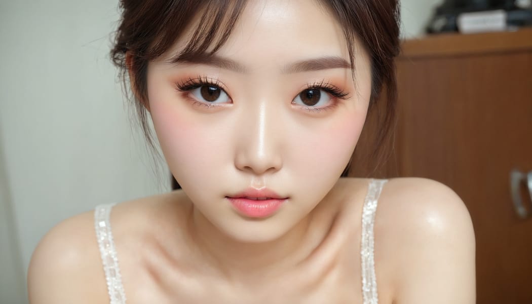 Tags: 21872187, SDXL
{"3": {"inputs": {"seed": 566440558808799, "steps": 64, "cfg": 5.31, "sampler_name": "dpmpp_2m", "scheduler": "karras", "denoise": 1.0, "model": ["27", 0], "positive": ["6", 0], "negative": ["7", 0], "latent_image": ["5", 0]}, "class_type": "KSampler"}, "4": {"inputs": {"ckpt_name": "juggernautxl.safetensors"}, "class_type": "CheckpointLoaderSimple"}, "5": {"inputs": {"width": 1344, "height": 768, "batch_size": 1}, "class_type": "EmptyLatentImage"}, "6": {"inputs": {"text": "23 year old girl, (chinese:1.02), (korean:1.11), (eyelashes:0.97), (beautiful eyes:1.04), (cute:1.06), (blush:1.05), (temptress:1.08), (double eyelids:0.97), (idol:1.12), (detailed face:1.07), (sexy lips:1.02), (pale skin:1.11), (seductive facial expression:1.06), (slim:0.97), (in a seductive pose:1.14), (large perky breasts:0.98), (cleavage:1.12), (thigh gap:0.96), (an office lady:1.05), (natural looking skin:1.03), (skin fuzz:1.09), (portra:1.03), (candid cinema:1.08), (RAW:1.01), (soft lighting:1.05), (detailed skin:1.08), (film:1.09), (textured skin:1.09)", "clip": ["27", 1]}, "class_type": "CLIPTextEncode"}, "7": {"inputs": {"text": "(distorted:1.06), (bad hands:1.13), (twisted:1.09), (low resolution:1.06), (open mouth:1.14), (watermark:1.14), (worst quality:1.09)", "clip": ["27", 1]}, "class_type": "CLIPTextEncode"}, "8": {"inputs": {"samples": ["3", 0], "vae": ["4", 2]}, "class_type": "VAEDecode"}, "25": {"inputs": {"lora_name": "nudify_xl.safetensors", "strength_model": 0.38, "strength_clip": 0.15, "model": ["4", 0], "clip": ["4", 1]}, "class_type": "LoraLoader"}, "26": {"inputs": {"lora_name": "shirtlift_SDXL_v2.safetensors", "strength_model": 0.1, "strength_clip": 0.01, "model": ["25", 0], "clip": ["25", 1]}, "class_type": "LoraLoader"}, "27": {"inputs": {"lora_name": "PerfectEyesXL.safetensors", "strength_model": 0.03, "strength_clip": 0.09, "model": ["26", 0], "clip": ["26", 1]}, "class_type": "LoraLoader"}, "30": {"inputs": {"model_name": "4x_NMKD-Superscale-SP_178000_G.pth"}, "class_type": "UpscaleModelLoader"}, "31": {"inputs": {"upscale_model": ["30", 0], "image": ["8", 0]}, "class_type": "ImageUpscaleWithModel"}, "32": {"inputs": {"upscale_method": "lanczos", "scale_by": 0.5, "image": ["31", 0]}, "class_type": "ImageScaleBy"}, "33": {"inputs": {"pixels": ["32", 0], "vae": ["4", 2]}, "class_type": "VAEEncode"}, "34": {"inputs": {"seed": 566440558808799, "steps": 64, "cfg": 5.31, "sampler_name": "dpmpp_2m", "scheduler": "karras", "denoise": 0.3, "model": ["27", 0], "positive": ["6", 0], "negative": ["7", 0], "latent_image": ["33", 0]}, "class_type": "KSampler"}, "36": {"inputs": {"samples": ["34", 0], "vae": ["4", 2]}, "class_type": "VAEDecode"}, "39": {"inputs": {"filename_prefix": "comfyapi-1718943559752", "images": ["36", 0]}, "class_type": "SaveImage"}}