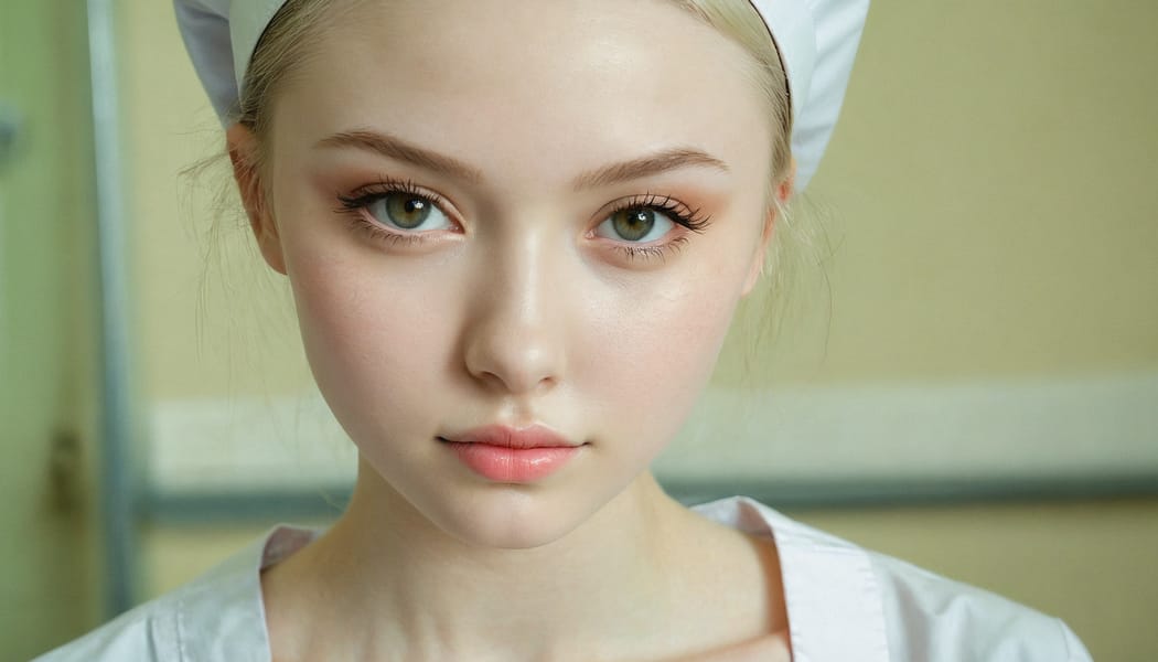 Tags: 21872187, SDXL
{"3": {"inputs": {"seed": 491125443353178, "steps": 32, "cfg": 5.72, "sampler_name": "dpmpp_2m", "scheduler": "karras", "denoise": 1.0, "model": ["27", 0], "positive": ["6", 0], "negative": ["7", 0], "latent_image": ["5", 0]}, "class_type": "KSampler"}, "4": {"inputs": {"ckpt_name": "juggernautxl.safetensors"}, "class_type": "CheckpointLoaderSimple"}, "5": {"inputs": {"width": 1344, "height": 768, "batch_size": 1}, "class_type": "EmptyLatentImage"}, "6": {"inputs": {"text": "18 year old girl, (russian:1.09), (ukrainian:1.14), (seductive facial expression:0.99), (pale skin:1.08), (detailed face:1.10), (double eyelids:0.98), (cute:0.95), (sexy lips:1.01), (eyelashes:1.05), (temptress:0.99), (idol:0.97), (slim:1.09), (beautiful eyes:0.99), (blush:1.02), (in a seductive pose:1.08), (large perky breasts:1.00), (cleavage:1.02), (thigh gap:1.00), (nurse in uniform:1.02) working in a hospital ward, (portra:1.04), (detailed skin:1.06), (candid cinema:1.08), (skin fuzz:1.08), (soft lighting:1.07), (RAW:1.05), (film:1.07), (natural looking skin:1.02), (textured skin:1.06)", "clip": ["27", 1]}, "class_type": "CLIPTextEncode"}, "7": {"inputs": {"text": "(distorted:1.10), (bad hands:1.11), (open mouth:1.07), (watermark:1.10), (worst quality:1.09), (twisted:1.11), (low resolution:1.11)", "clip": ["27", 1]}, "class_type": "CLIPTextEncode"}, "8": {"inputs": {"samples": ["3", 0], "vae": ["4", 2]}, "class_type": "VAEDecode"}, "25": {"inputs": {"lora_name": "nudify_xl.safetensors", "strength_model": 0.07, "strength_clip": 0.02, "model": ["4", 0], "clip": ["4", 1]}, "class_type": "LoraLoader"}, "26": {"inputs": {"lora_name": "shirtlift_SDXL_v2.safetensors", "strength_model": 0.18, "strength_clip": 0.03, "model": ["25", 0], "clip": ["25", 1]}, "class_type": "LoraLoader"}, "27": {"inputs": {"lora_name": "PerfectEyesXL.safetensors", "strength_model": 0.17, "strength_clip": 0.08, "model": ["26", 0], "clip": ["26", 1]}, "class_type": "LoraLoader"}, "30": {"inputs": {"model_name": "4x_NMKD-Superscale-SP_178000_G.pth"}, "class_type": "UpscaleModelLoader"}, "31": {"inputs": {"upscale_model": ["30", 0], "image": ["8", 0]}, "class_type": "ImageUpscaleWithModel"}, "32": {"inputs": {"upscale_method": "lanczos", "scale_by": 0.5, "image": ["31", 0]}, "class_type": "ImageScaleBy"}, "33": {"inputs": {"pixels": ["32", 0], "vae": ["4", 2]}, "class_type": "VAEEncode"}, "34": {"inputs": {"seed": 491125443353178, "steps": 32, "cfg": 5.72, "sampler_name": "dpmpp_2m", "scheduler": "karras", "denoise": 0.3, "model": ["27", 0], "positive": ["6", 0], "negative": ["7", 0], "latent_image": ["33", 0]}, "class_type": "KSampler"}, "36": {"inputs": {"samples": ["34", 0], "vae": ["4", 2]}, "class_type": "VAEDecode"}, "39": {"inputs": {"filename_prefix": "comfyapi-1733092060320", "images": ["36", 0]}, "class_type": "SaveImage"}}