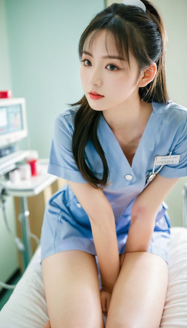 Tags: 21872187, SDXL
{"3": {"inputs": {"seed": 425614996089372, "steps": 64, "cfg": 7.6, "sampler_name": "dpmpp_2m", "scheduler": "karras", "denoise": 1.0, "model": ["27", 0], "positive": ["6", 0], "negative": ["7", 0], "latent_image": ["5", 0]}, "class_type": "KSampler"}, "4": {"inputs": {"ckpt_name": "leosamsHelloworldSDXL_helloworldSDXL32DPO.safetensors"}, "class_type": "CheckpointLoaderSimple"}, "5": {"inputs": {"width": 768, "height": 1344, "batch_size": 1}, "class_type": "EmptyLatentImage"}, "6": {"inputs": {"text": "18 year old girl, (japanese:0.96), (chinese:1.01), (seductive pose:0.95), (blush:1.11), (cute:1.04), (beautiful eyes:1.06), (sexy lips:0.99), (detailed face:1.14), (eyelashes:0.98), (idol:1.05), (pale skin:1.14), (seductive facial expression:0.98), (double eyelids:1.12), (perky ass:1.04), (exposed ass:0.99), (looking back:1.02), (sexy ass:1.12), (thigh gap:1.04), (nurse in uniform:1.09) working in a hospital ward, (portra:1.03), (detailed skin:1.00), (film:1.05), (skin fuzz:1.02), (RAW:1.05), (soft lighting:1.07), (candid cinema:1.07), (textured skin:1.09), (natural looking skin:1.04)", "clip": ["27", 1]}, "class_type": "CLIPTextEncode"}, "7": {"inputs": {"text": "(low resolution:1.08), (watermark:1.12), (distorted:1.13), (bad hands:1.07), (open mouth:1.06), (twisted:1.10), (worst quality:1.12)", "clip": ["27", 1]}, "class_type": "CLIPTextEncode"}, "8": {"inputs": {"samples": ["3", 0], "vae": ["4", 2]}, "class_type": "VAEDecode"}, "25": {"inputs": {"lora_name": "nudify_xl.safetensors", "strength_model": 0.13, "strength_clip": 0.08, "model": ["4", 0], "clip": ["4", 1]}, "class_type": "LoraLoader"}, "26": {"inputs": {"lora_name": "shirtlift_SDXL_v2.safetensors", "strength_model": 0.04, "strength_clip": 0.13, "model": ["25", 0], "clip": ["25", 1]}, "class_type": "LoraLoader"}, "27": {"inputs": {"lora_name": "PerfectEyesXL.safetensors", "strength_model": 0.18, "strength_clip": 0.02, "model": ["26", 0], "clip": ["26", 1]}, "class_type": "LoraLoader"}, "30": {"inputs": {"model_name": "4x_NMKD-Superscale-SP_178000_G.pth"}, "class_type": "UpscaleModelLoader"}, "31": {"inputs": {"upscale_model": ["30", 0], "image": ["8", 0]}, "class_type": "ImageUpscaleWithModel"}, "32": {"inputs": {"upscale_method": "lanczos", "scale_by": 0.5, "image": ["31", 0]}, "class_type": "ImageScaleBy"}, "33": {"inputs": {"pixels": ["32", 0], "vae": ["4", 2]}, "class_type": "VAEEncode"}, "34": {"inputs": {"seed": 425614996089372, "steps": 64, "cfg": 7.6, "sampler_name": "dpmpp_2m", "scheduler": "karras", "denoise": 0.3, "model": ["27", 0], "positive": ["6", 0], "negative": ["7", 0], "latent_image": ["33", 0]}, "class_type": "KSampler"}, "36": {"inputs": {"samples": ["34", 0], "vae": ["4", 2]}, "class_type": "VAEDecode"}, "39": {"inputs": {"filename_prefix": "comfyapi-1708119492413", "images": ["36", 0]}, "class_type": "SaveImage"}}