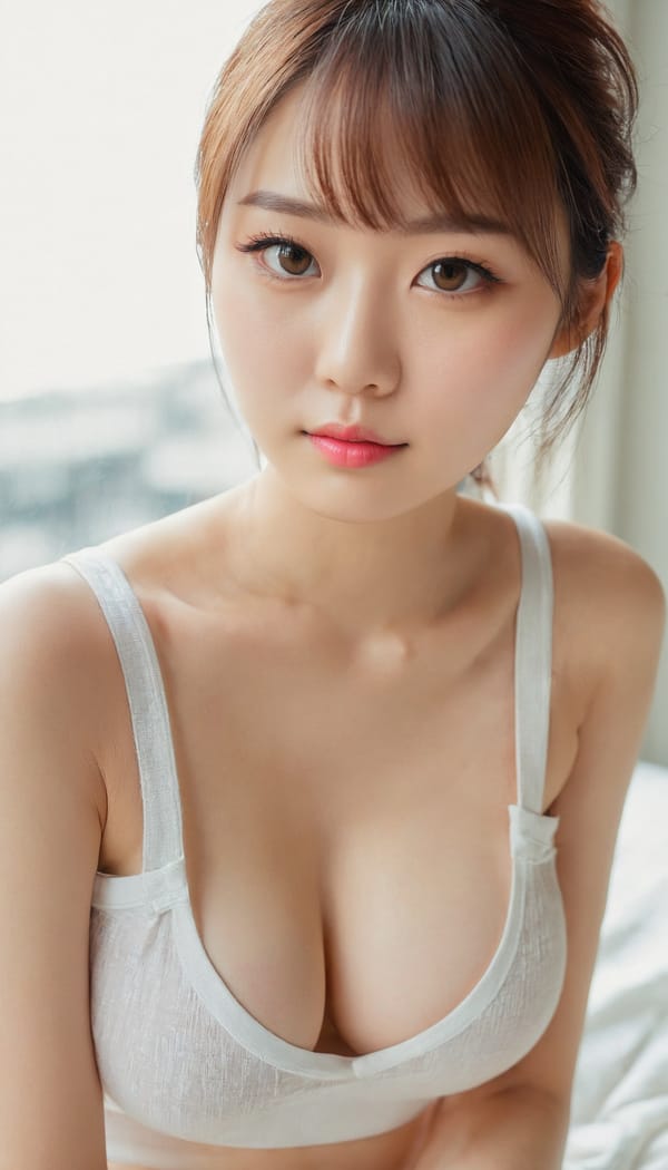 Tags: 21872187, SDXL
{"3": {"inputs": {"seed": 531121938957707, "steps": 64, "cfg": 5.13, "sampler_name": "dpmpp_2m", "scheduler": "karras", "denoise": 1.0, "model": ["27", 0], "positive": ["6", 0], "negative": ["7", 0], "latent_image": ["5", 0]}, "class_type": "KSampler"}, "4": {"inputs": {"ckpt_name": "juggernautxl.safetensors"}, "class_type": "CheckpointLoaderSimple"}, "5": {"inputs": {"width": 768, "height": 1344, "batch_size": 1}, "class_type": "EmptyLatentImage"}, "6": {"inputs": {"text": "27 year old girl, (japanese:0.99), (idol:1.06), (beautiful eyes:1.09), (double eyelids:0.95), (blush:0.96), (sexy lips:1.14), (temptress:1.07), (slim:1.04), (seductive facial expression:0.97), (eyelashes:1.01), (seductive pose:1.13), (pale skin:1.09), (detailed face:0.99), (cute:1.13), (in a seductive pose:1.03), (large perky breasts:1.11), (cleavage:0.95), (thigh gap:0.99), (white tanktop:1.07), busy street, (film:1.01), (portra:1.01), (textured skin:1.03), (skin fuzz:1.09), (detailed skin:1.07), (candid cinema:1.09), (RAW:1.04), (natural looking skin:1.09), (soft lighting:1.03)", "clip": ["27", 1]}, "class_type": "CLIPTextEncode"}, "7": {"inputs": {"text": "(distorted:1.13), (open mouth:1.13), (twisted:1.12), (watermark:1.13), (worst quality:1.11), (bad hands:1.11), (low resolution:1.09)", "clip": ["27", 1]}, "class_type": "CLIPTextEncode"}, "8": {"inputs": {"samples": ["3", 0], "vae": ["4", 2]}, "class_type": "VAEDecode"}, "25": {"inputs": {"lora_name": "nudify_xl.safetensors", "strength_model": 0.22, "strength_clip": 0.29, "model": ["4", 0], "clip": ["4", 1]}, "class_type": "LoraLoader"}, "26": {"inputs": {"lora_name": "shirtlift_SDXL_v2.safetensors", "strength_model": 0.1, "strength_clip": 0.06, "model": ["25", 0], "clip": ["25", 1]}, "class_type": "LoraLoader"}, "27": {"inputs": {"lora_name": "PerfectEyesXL.safetensors", "strength_model": 0.03, "strength_clip": 0.17, "model": ["26", 0], "clip": ["26", 1]}, "class_type": "LoraLoader"}, "30": {"inputs": {"model_name": "4x_NMKD-Superscale-SP_178000_G.pth"}, "class_type": "UpscaleModelLoader"}, "31": {"inputs": {"upscale_model": ["30", 0], "image": ["8", 0]}, "class_type": "ImageUpscaleWithModel"}, "32": {"inputs": {"upscale_method": "lanczos", "scale_by": 0.5, "image": ["31", 0]}, "class_type": "ImageScaleBy"}, "33": {"inputs": {"pixels": ["32", 0], "vae": ["4", 2]}, "class_type": "VAEEncode"}, "34": {"inputs": {"seed": 531121938957707, "steps": 64, "cfg": 5.13, "sampler_name": "dpmpp_2m", "scheduler": "karras", "denoise": 0.3, "model": ["27", 0], "positive": ["6", 0], "negative": ["7", 0], "latent_image": ["33", 0]}, "class_type": "KSampler"}, "36": {"inputs": {"samples": ["34", 0], "vae": ["4", 2]}, "class_type": "VAEDecode"}, "39": {"inputs": {"filename_prefix": "comfyapi-1716592497610", "images": ["36", 0]}, "class_type": "SaveImage"}}