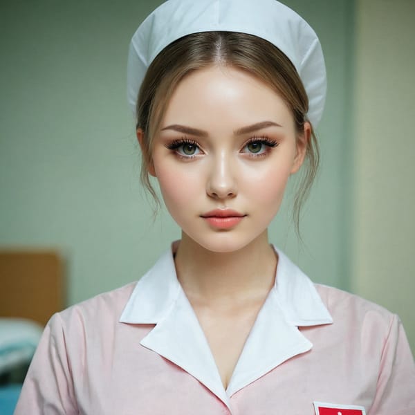 Tags: 21872187, SDXL
{"3": {"inputs": {"seed": 400749399902805, "steps": 32, "cfg": 7.79, "sampler_name": "dpmpp_2m", "scheduler": "karras", "denoise": 1.0, "model": ["27", 0], "positive": ["6", 0], "negative": ["7", 0], "latent_image": ["5", 0]}, "class_type": "KSampler"}, "4": {"inputs": {"ckpt_name": "juggernautxl.safetensors"}, "class_type": "CheckpointLoaderSimple"}, "5": {"inputs": {"width": 1024, "height": 1024, "batch_size": 1}, "class_type": "EmptyLatentImage"}, "6": {"inputs": {"text": "22 year old girl, (russian:0.96), (eyelashes:1.13), (double eyelids:1.03), (sexy lips:1.06), (slim:0.99), (pale skin:1.08), (beautiful eyes:0.95), (detailed face:1.02), (seductive facial expression:1.14), (blush:1.04), (seductive pose:1.01), (idol:0.99), (temptress:1.07), (cute:1.06), (in a seductive pose:1.05), (large perky breasts:1.04), (cleavage:1.00), (thigh gap:1.00), (nurse in uniform:1.12) working in a hospital ward, (natural looking skin:1.00), (soft lighting:1.04), (candid cinema:1.07), (film:1.08), (portra:1.00), (textured skin:1.04), (RAW:1.00), (skin fuzz:1.05), (detailed skin:1.00)", "clip": ["27", 1]}, "class_type": "CLIPTextEncode"}, "7": {"inputs": {"text": "(distorted:1.14), (open mouth:1.14), (low resolution:1.08), (worst quality:1.05), (watermark:1.13), (bad hands:1.08), (twisted:1.14)", "clip": ["27", 1]}, "class_type": "CLIPTextEncode"}, "8": {"inputs": {"samples": ["3", 0], "vae": ["4", 2]}, "class_type": "VAEDecode"}, "25": {"inputs": {"lora_name": "nudify_xl.safetensors", "strength_model": 0.14, "strength_clip": 0.16, "model": ["4", 0], "clip": ["4", 1]}, "class_type": "LoraLoader"}, "26": {"inputs": {"lora_name": "shirtlift_SDXL_v2.safetensors", "strength_model": 0.02, "strength_clip": 0.14, "model": ["25", 0], "clip": ["25", 1]}, "class_type": "LoraLoader"}, "27": {"inputs": {"lora_name": "PerfectEyesXL.safetensors", "strength_model": 0.15, "strength_clip": 0.09, "model": ["26", 0], "clip": ["26", 1]}, "class_type": "LoraLoader"}, "30": {"inputs": {"model_name": "4x_NMKD-Superscale-SP_178000_G.pth"}, "class_type": "UpscaleModelLoader"}, "31": {"inputs": {"upscale_model": ["30", 0], "image": ["8", 0]}, "class_type": "ImageUpscaleWithModel"}, "32": {"inputs": {"upscale_method": "lanczos", "scale_by": 0.5, "image": ["31", 0]}, "class_type": "ImageScaleBy"}, "33": {"inputs": {"pixels": ["32", 0], "vae": ["4", 2]}, "class_type": "VAEEncode"}, "34": {"inputs": {"seed": 400749399902805, "steps": 32, "cfg": 7.79, "sampler_name": "dpmpp_2m", "scheduler": "karras", "denoise": 0.3, "model": ["27", 0], "positive": ["6", 0], "negative": ["7", 0], "latent_image": ["33", 0]}, "class_type": "KSampler"}, "36": {"inputs": {"samples": ["34", 0], "vae": ["4", 2]}, "class_type": "VAEDecode"}, "39": {"inputs": {"filename_prefix": "comfyapi-1734768926924", "images": ["36", 0]}, "class_type": "SaveImage"}}