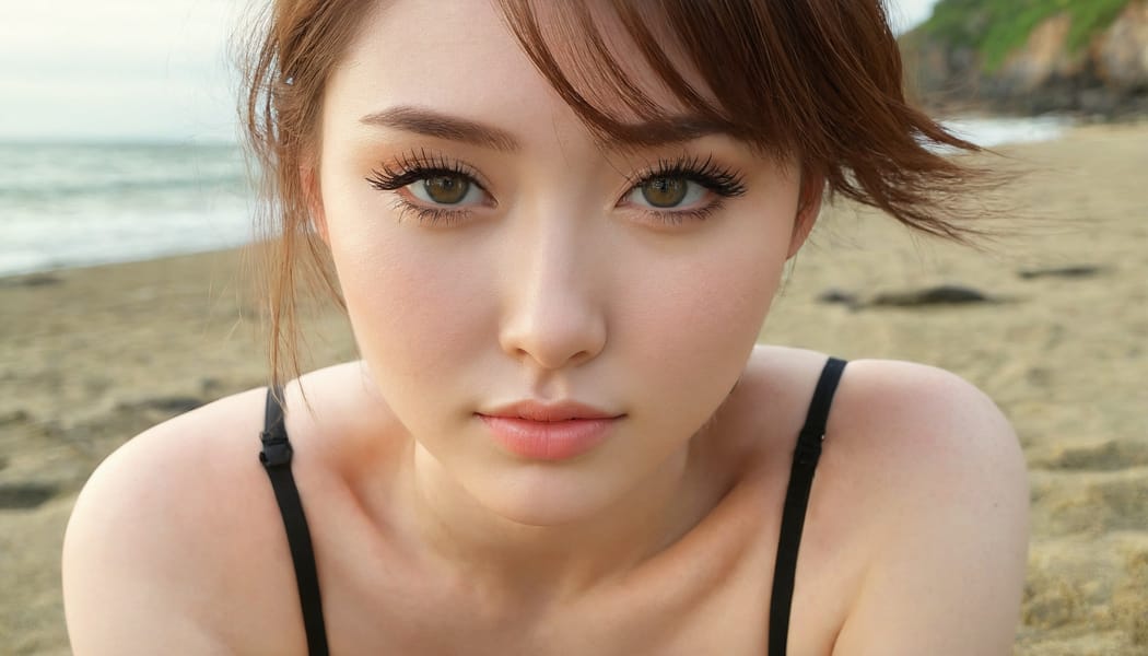 Tags: 21872187, SDXL
{"3": {"inputs": {"seed": 482011503914607, "steps": 32, "cfg": 5.63, "sampler_name": "dpmpp_2m", "scheduler": "karras", "denoise": 1.0, "model": ["27", 0], "positive": ["6", 0], "negative": ["7", 0], "latent_image": ["5", 0]}, "class_type": "KSampler"}, "4": {"inputs": {"ckpt_name": "juggernautxl.safetensors"}, "class_type": "CheckpointLoaderSimple"}, "5": {"inputs": {"width": 1344, "height": 768, "batch_size": 1}, "class_type": "EmptyLatentImage"}, "6": {"inputs": {"text": "28 year old girl, (russian:1.14), (irish:1.11), (japanese:1.08), (temptress:1.01), (beautiful eyes:1.06), (double eyelids:0.96), (seductive facial expression:1.11), (seductive pose:1.08), (pale skin:0.98), (sexy lips:1.07), (blush:1.12), (eyelashes:1.05), (slim:1.05), (idol:1.09), (detailed face:1.03), (cute:0.96), (in a seductive pose:0.99), (large perky breasts:0.99), (cleavage:1.10), (thigh gap:1.03), wearing (bikini:1.01) at a beach, (film:1.06), (skin fuzz:1.09), (detailed skin:1.06), (RAW:1.05), (portra:1.03), (textured skin:1.09), (natural looking skin:1.02), (candid cinema:1.06), (soft lighting:1.03)", "clip": ["27", 1]}, "class_type": "CLIPTextEncode"}, "7": {"inputs": {"text": "(twisted:1.06), (distorted:1.12), (watermark:1.11), (bad hands:1.07), (worst quality:1.07), (low resolution:1.13), (open mouth:1.05)", "clip": ["27", 1]}, "class_type": "CLIPTextEncode"}, "8": {"inputs": {"samples": ["3", 0], "vae": ["4", 2]}, "class_type": "VAEDecode"}, "25": {"inputs": {"lora_name": "nudify_xl.safetensors", "strength_model": 0.28, "strength_clip": 0.2, "model": ["4", 0], "clip": ["4", 1]}, "class_type": "LoraLoader"}, "26": {"inputs": {"lora_name": "shirtlift_SDXL_v2.safetensors", "strength_model": 0.11, "strength_clip": 0.04, "model": ["25", 0], "clip": ["25", 1]}, "class_type": "LoraLoader"}, "27": {"inputs": {"lora_name": "PerfectEyesXL.safetensors", "strength_model": 0.02, "strength_clip": 0.01, "model": ["26", 0], "clip": ["26", 1]}, "class_type": "LoraLoader"}, "30": {"inputs": {"model_name": "4x_NMKD-Superscale-SP_178000_G.pth"}, "class_type": "UpscaleModelLoader"}, "31": {"inputs": {"upscale_model": ["30", 0], "image": ["8", 0]}, "class_type": "ImageUpscaleWithModel"}, "32": {"inputs": {"upscale_method": "lanczos", "scale_by": 0.5, "image": ["31", 0]}, "class_type": "ImageScaleBy"}, "33": {"inputs": {"pixels": ["32", 0], "vae": ["4", 2]}, "class_type": "VAEEncode"}, "34": {"inputs": {"seed": 482011503914607, "steps": 32, "cfg": 5.63, "sampler_name": "dpmpp_2m", "scheduler": "karras", "denoise": 0.3, "model": ["27", 0], "positive": ["6", 0], "negative": ["7", 0], "latent_image": ["33", 0]}, "class_type": "KSampler"}, "36": {"inputs": {"samples": ["34", 0], "vae": ["4", 2]}, "class_type": "VAEDecode"}, "39": {"inputs": {"filename_prefix": "comfyapi-1716805253474", "images": ["36", 0]}, "class_type": "SaveImage"}}