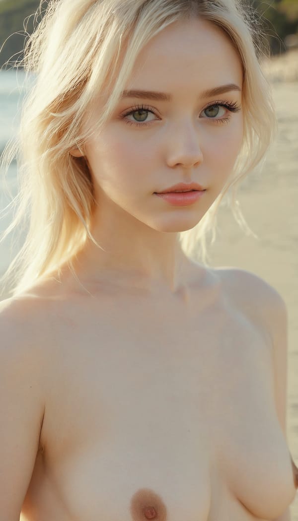 Tags: 21872187, SDXL
{"3": {"inputs": {"seed": 216511266983870, "steps": 64, "cfg": 5.62, "sampler_name": "dpmpp_2m", "scheduler": "karras", "denoise": 1.0, "model": ["27", 0], "positive": ["6", 0], "negative": ["7", 0], "latent_image": ["5", 0]}, "class_type": "KSampler"}, "4": {"inputs": {"ckpt_name": "juggernautxl.safetensors"}, "class_type": "CheckpointLoaderSimple"}, "5": {"inputs": {"width": 768, "height": 1344, "batch_size": 1}, "class_type": "EmptyLatentImage"}, "6": {"inputs": {"text": "25 year old girl, (sexy lips:1.05), (seductive pose:1.01), (eyelashes:1.09), (slim:0.95), (temptress:0.96), (cute:1.03), (seductive facial expression:1.02), (double eyelids:1.08), (pale skin:1.03), (beautiful eyes:0.95), (idol:1.02), (blush:1.05), (detailed face:1.04), (perky ass:0.96), (exposed ass:0.99), (looking back:0.96), (sexy ass:1.14), (thigh gap:1.12), strolling (nude:1.14) at a beach, (soft lighting:1.02), (RAW:1.00), (candid cinema:1.07), (natural looking skin:1.00), (film:1.00), (textured skin:1.00), (skin fuzz:1.09), (portra:1.06), (detailed skin:1.01)", "clip": ["27", 1]}, "class_type": "CLIPTextEncode"}, "7": {"inputs": {"text": "(twisted:1.08), (open mouth:1.06), (distorted:1.06), (bad hands:1.11), (worst quality:1.12), (watermark:1.14), (low resolution:1.07)", "clip": ["27", 1]}, "class_type": "CLIPTextEncode"}, "8": {"inputs": {"samples": ["3", 0], "vae": ["4", 2]}, "class_type": "VAEDecode"}, "25": {"inputs": {"lora_name": "nudify_xl.safetensors", "strength_model": 0.0, "strength_clip": 0.08, "model": ["4", 0], "clip": ["4", 1]}, "class_type": "LoraLoader"}, "26": {"inputs": {"lora_name": "shirtlift_SDXL_v2.safetensors", "strength_model": 0.04, "strength_clip": 0.03, "model": ["25", 0], "clip": ["25", 1]}, "class_type": "LoraLoader"}, "27": {"inputs": {"lora_name": "PerfectEyesXL.safetensors", "strength_model": 0.05, "strength_clip": 0.09, "model": ["26", 0], "clip": ["26", 1]}, "class_type": "LoraLoader"}, "30": {"inputs": {"model_name": "4x_NMKD-Superscale-SP_178000_G.pth"}, "class_type": "UpscaleModelLoader"}, "31": {"inputs": {"upscale_model": ["30", 0], "image": ["8", 0]}, "class_type": "ImageUpscaleWithModel"}, "32": {"inputs": {"upscale_method": "lanczos", "scale_by": 0.5, "image": ["31", 0]}, "class_type": "ImageScaleBy"}, "33": {"inputs": {"pixels": ["32", 0], "vae": ["4", 2]}, "class_type": "VAEEncode"}, "34": {"inputs": {"seed": 216511266983870, "steps": 64, "cfg": 5.62, "sampler_name": "dpmpp_2m", "scheduler": "karras", "denoise": 0.3, "model": ["27", 0], "positive": ["6", 0], "negative": ["7", 0], "latent_image": ["33", 0]}, "class_type": "KSampler"}, "36": {"inputs": {"samples": ["34", 0], "vae": ["4", 2]}, "class_type": "VAEDecode"}, "39": {"inputs": {"filename_prefix": "comfyapi-1713236996379", "images": ["36", 0]}, "class_type": "SaveImage"}}